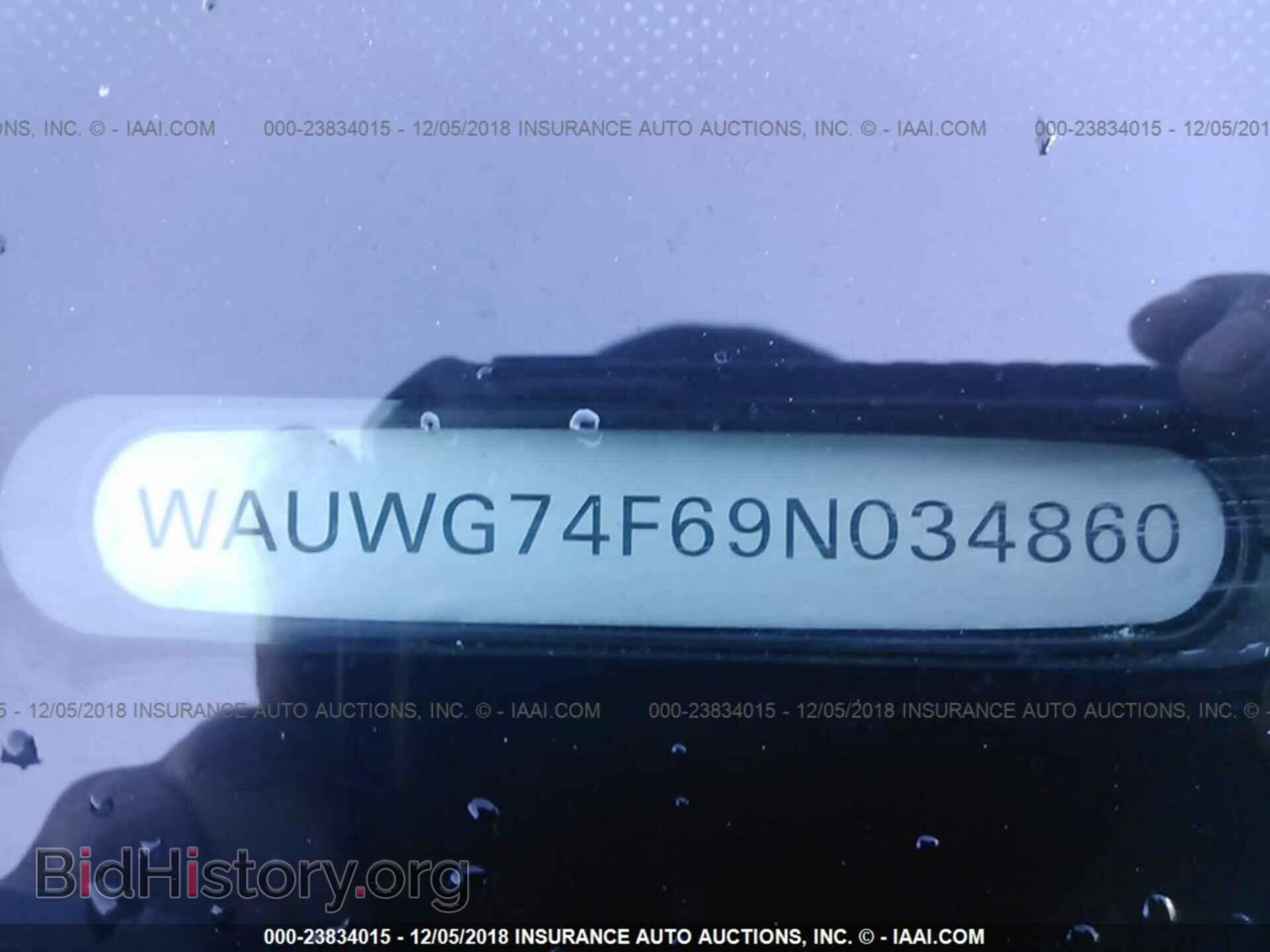 2009 AUDI A6 - VIN: WAUWG74F69N034860 - Фото 9