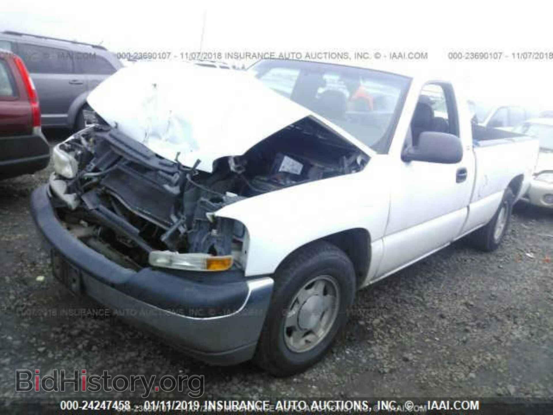 2001 GMC NEW SIERRA - VIN: 1GTEC14V81E900125 - Фото 2