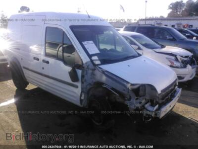 2012 Ford TRANSIT CONNECT, белый — VIN NM0LS7CN6CT110056, IAAI