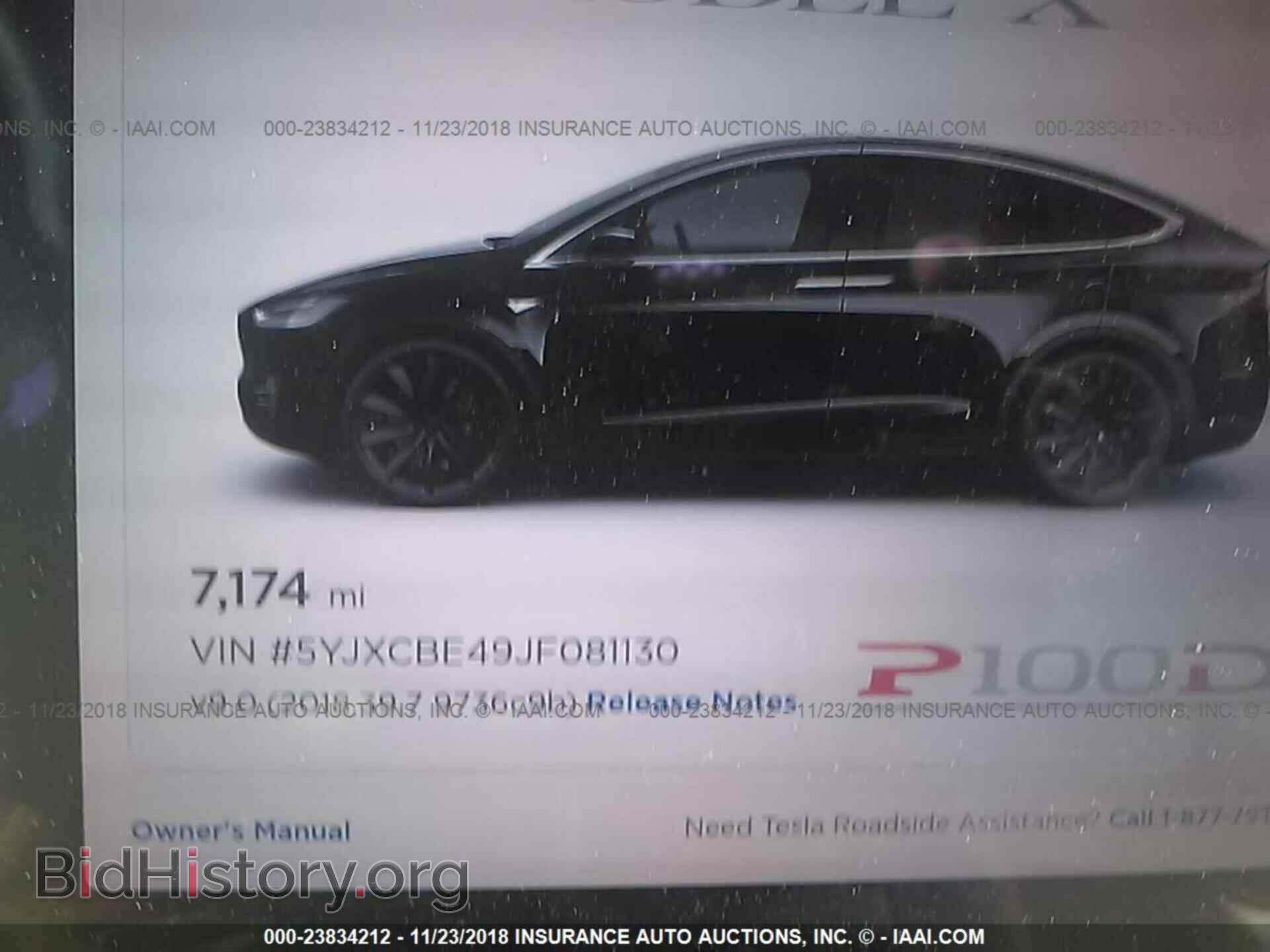 2018 TESLA MODEL X - VIN: 5YJXCBE49JF081130 - Photo 7