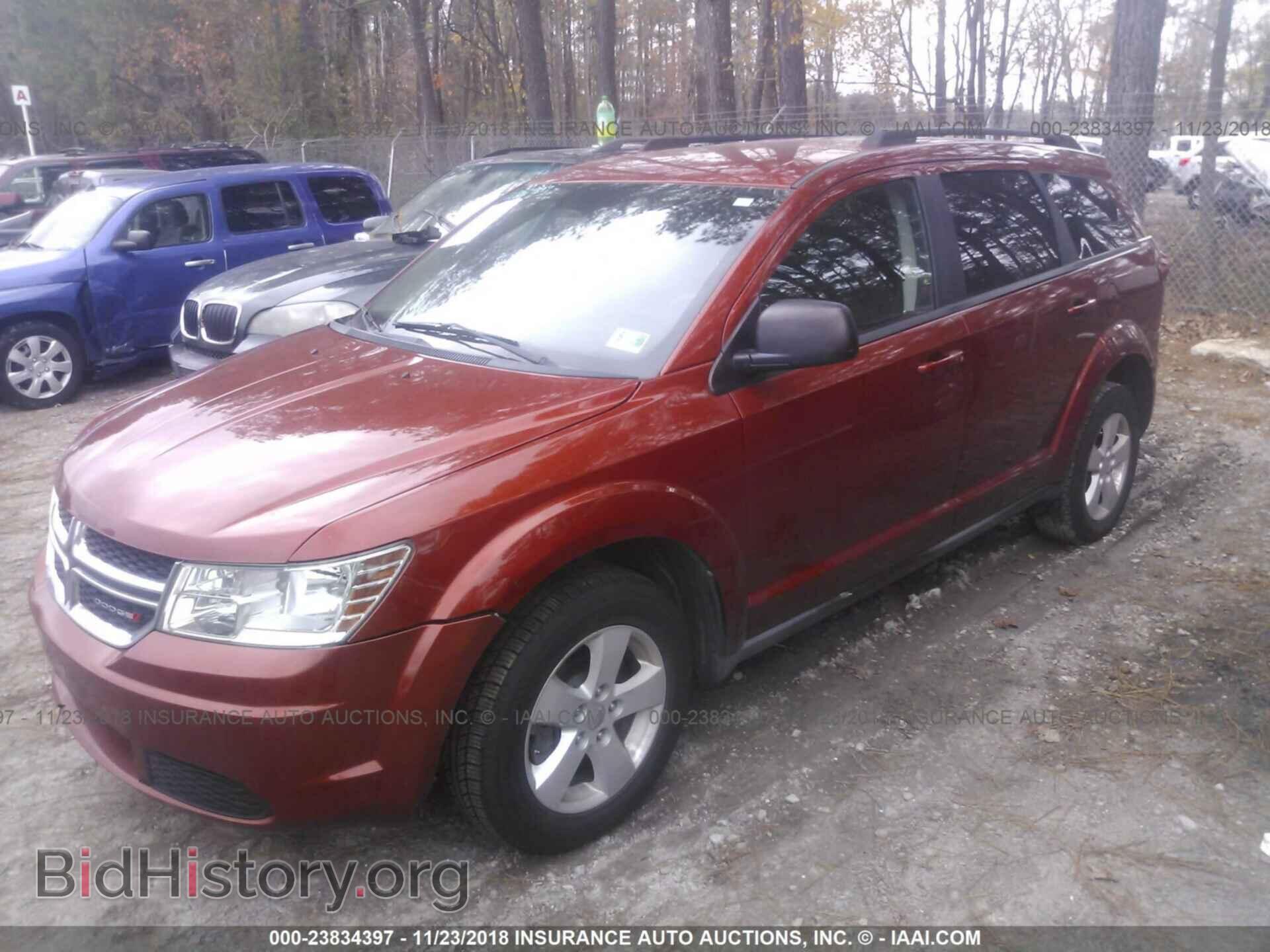2013 DODGE JOURNEY - VIN: 3C4PDCAB6DT578424 - Фото 2