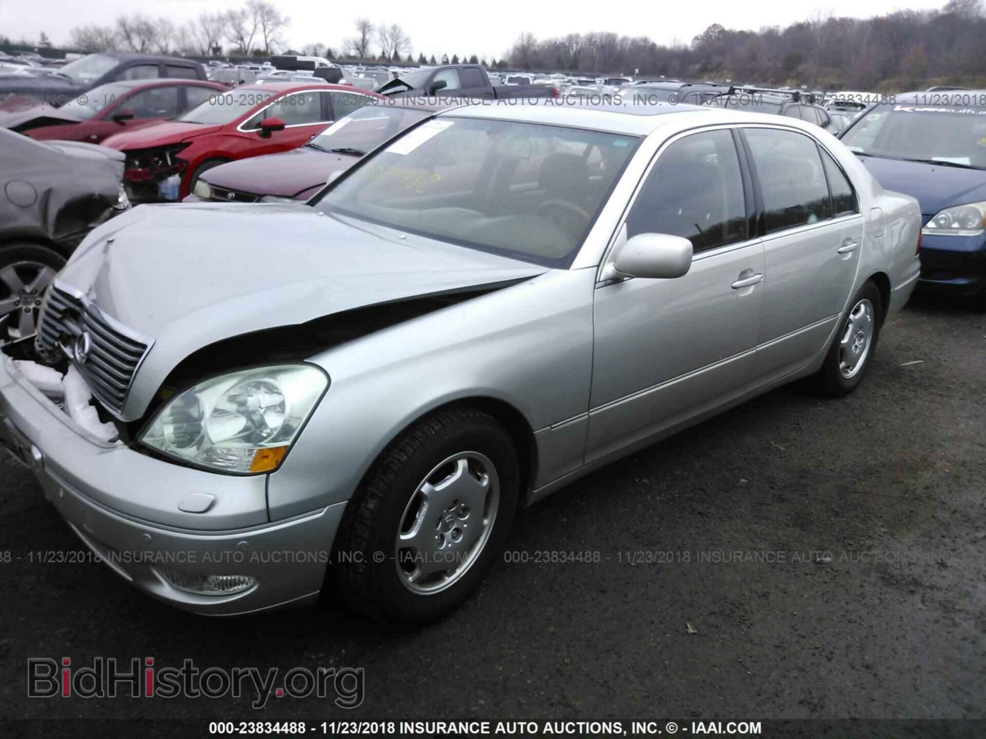2002 LEXUS LS - VIN: JTHBN30F620085184 - Фото 2