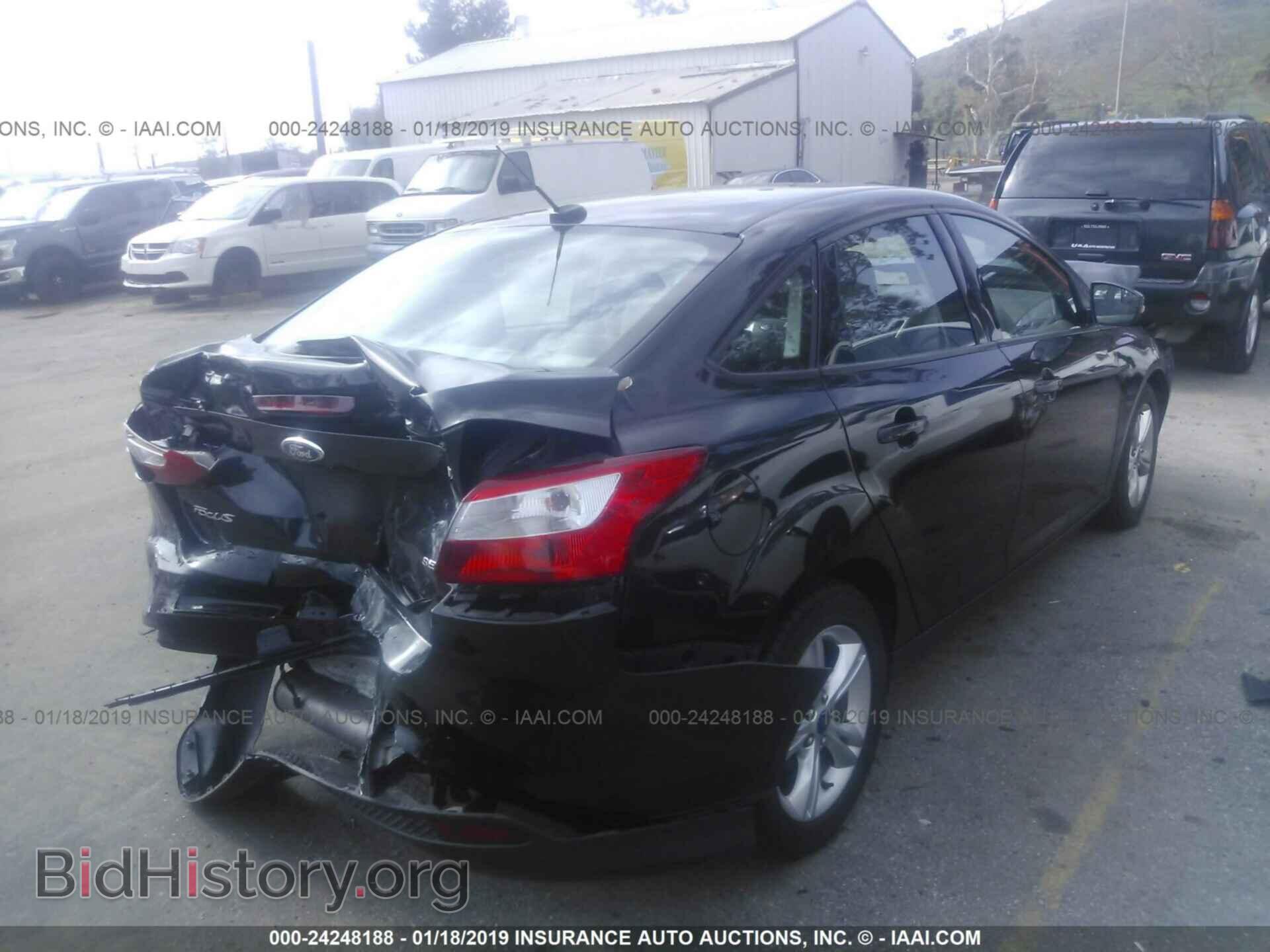 2013 FORD FOCUS - VIN: 1FADP3F21DL363103 - Фото 4