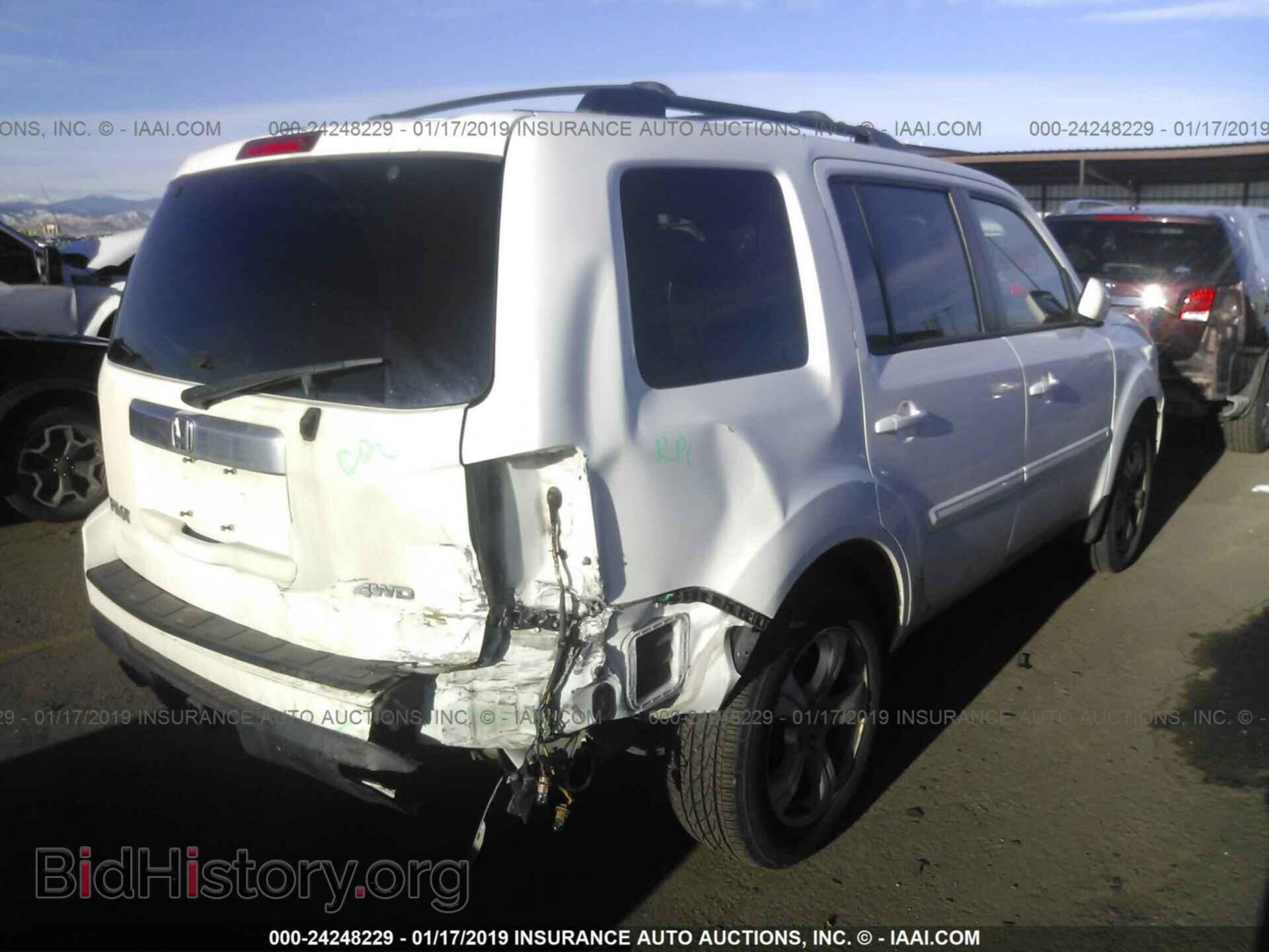 2012 HONDA PILOT - VIN: 5FNYF4H77CB083149 - Фото 4