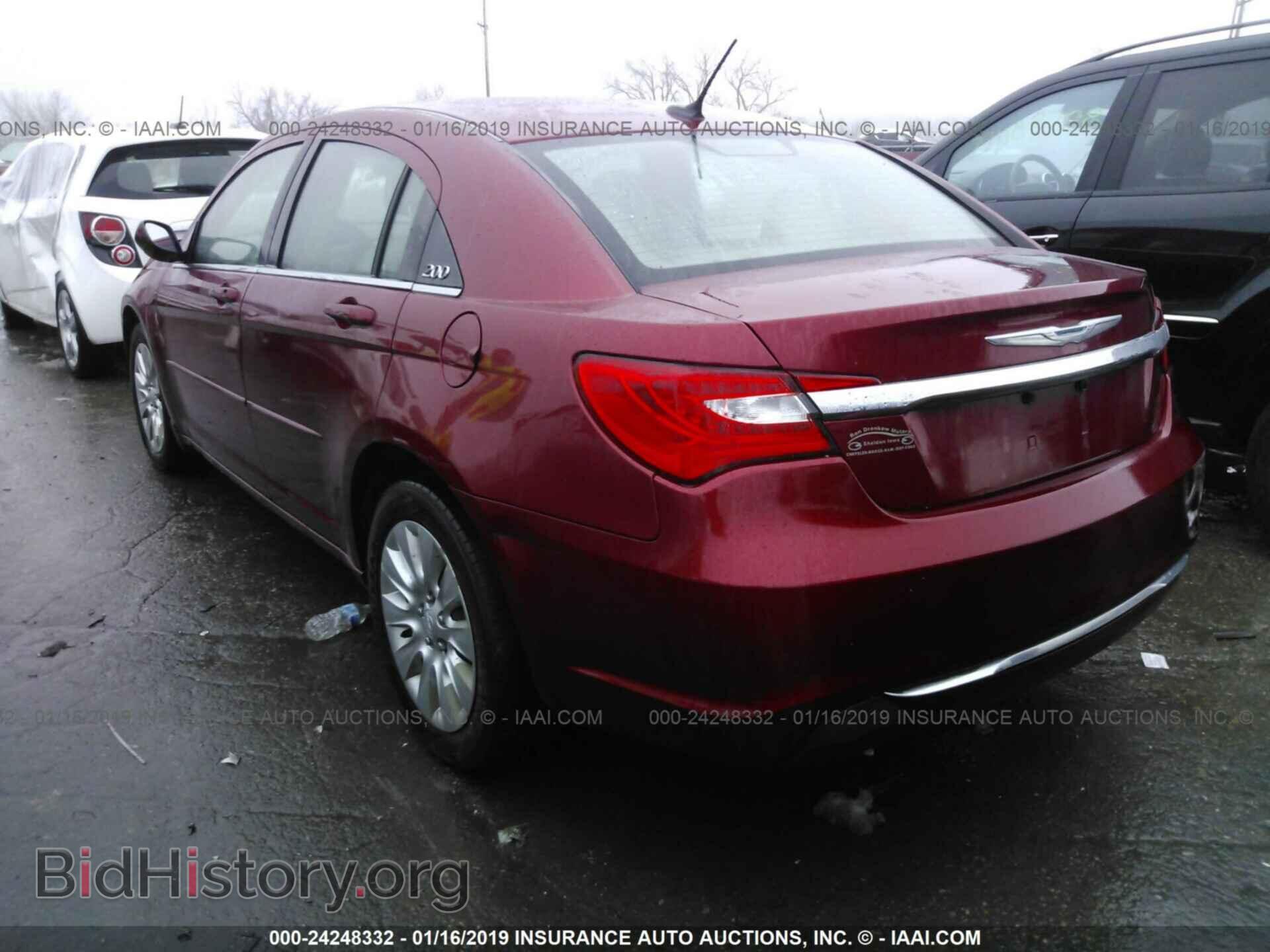 2012 CHRYSLER 200 - VIN: 1C3CCBAB6CN225759 - Фото 3
