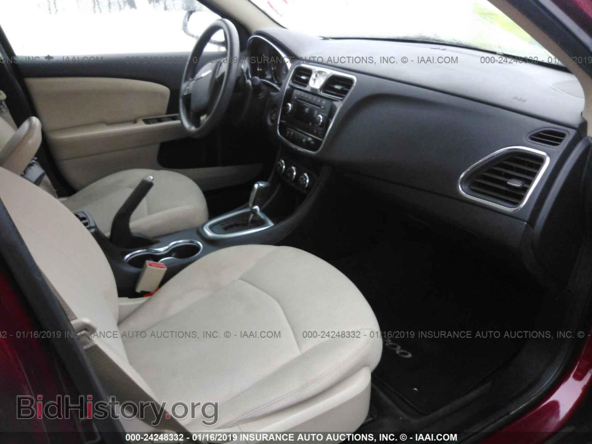 2012 CHRYSLER 200 - VIN: 1C3CCBAB6CN225759 - Фото 5
