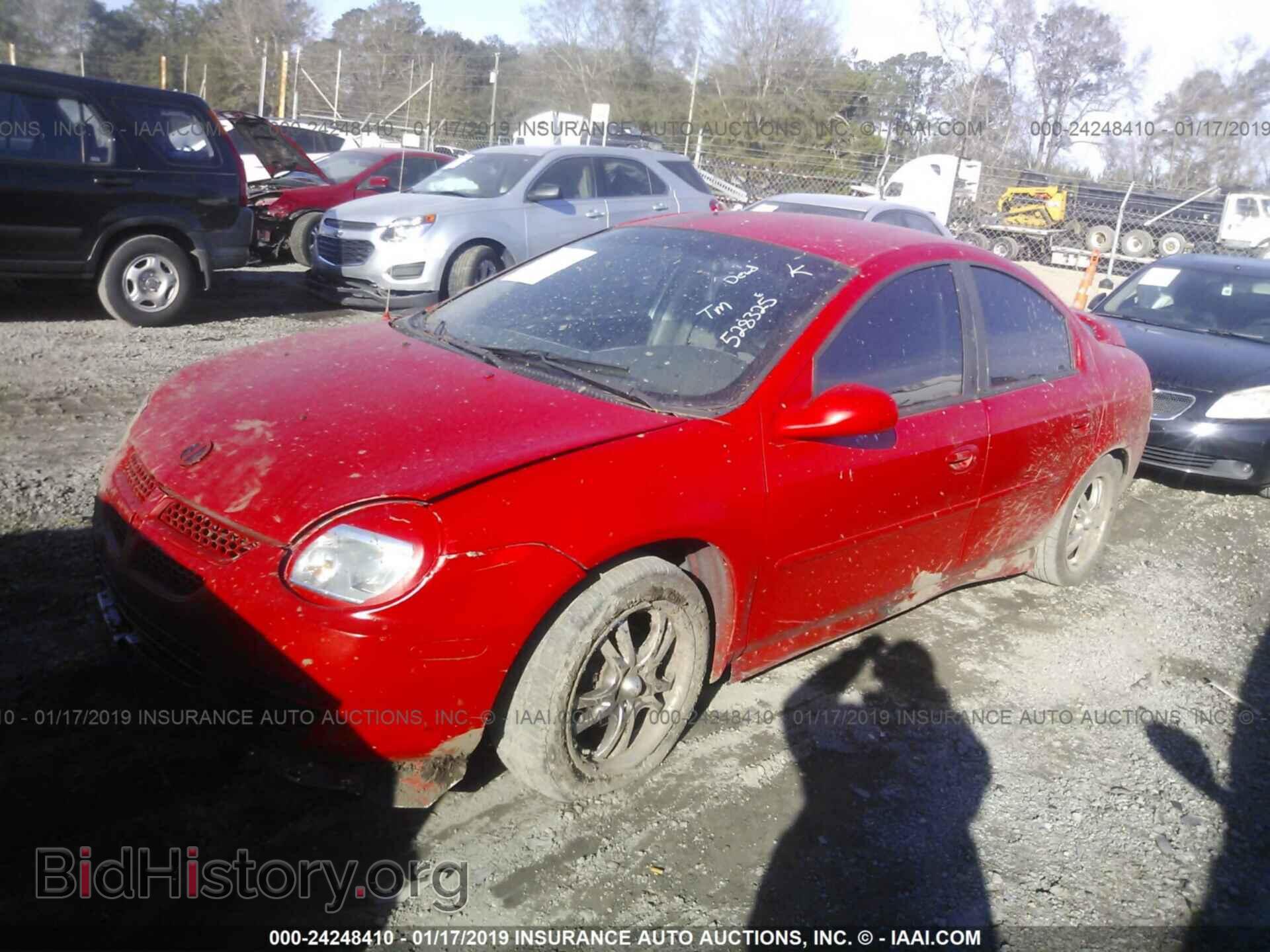 2004 DODGE NEON - VIN: 1B3ES56C54D528325 - Фото 2