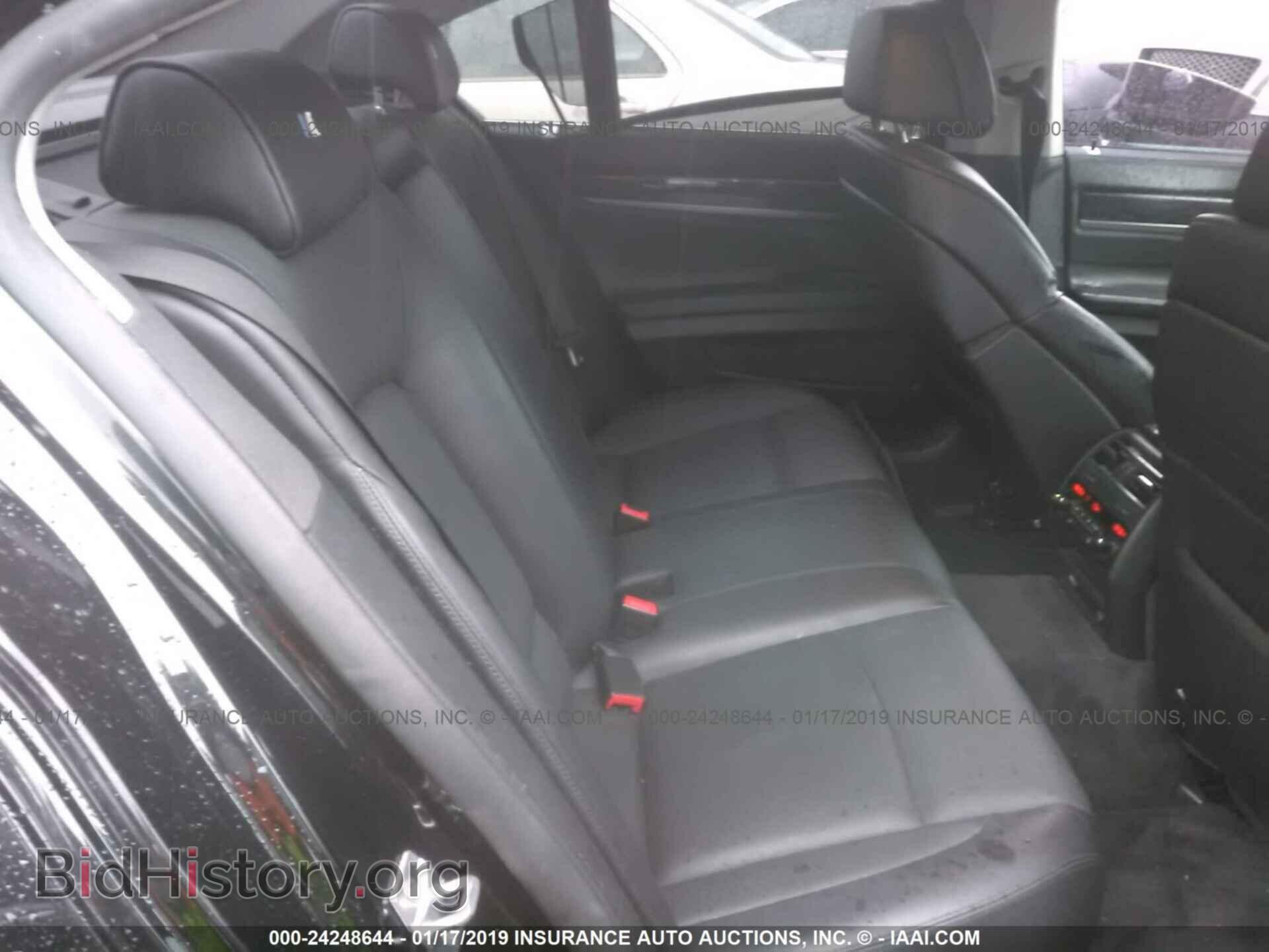 2010 BMW 750 - VIN: WBAKA8C54ACY35687 - Фото 8