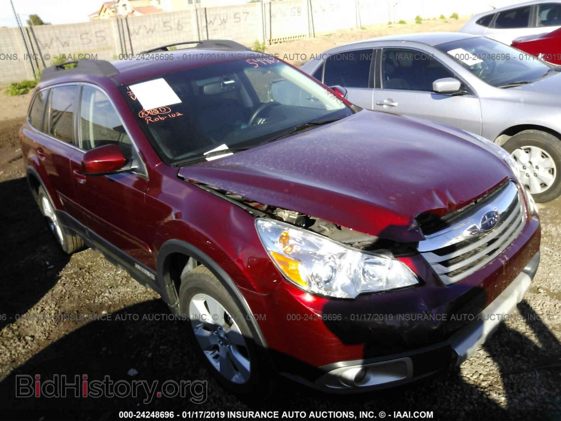 Фотография 4S4BRCJC9C3207798 - SUBARU OUTBACK 2012