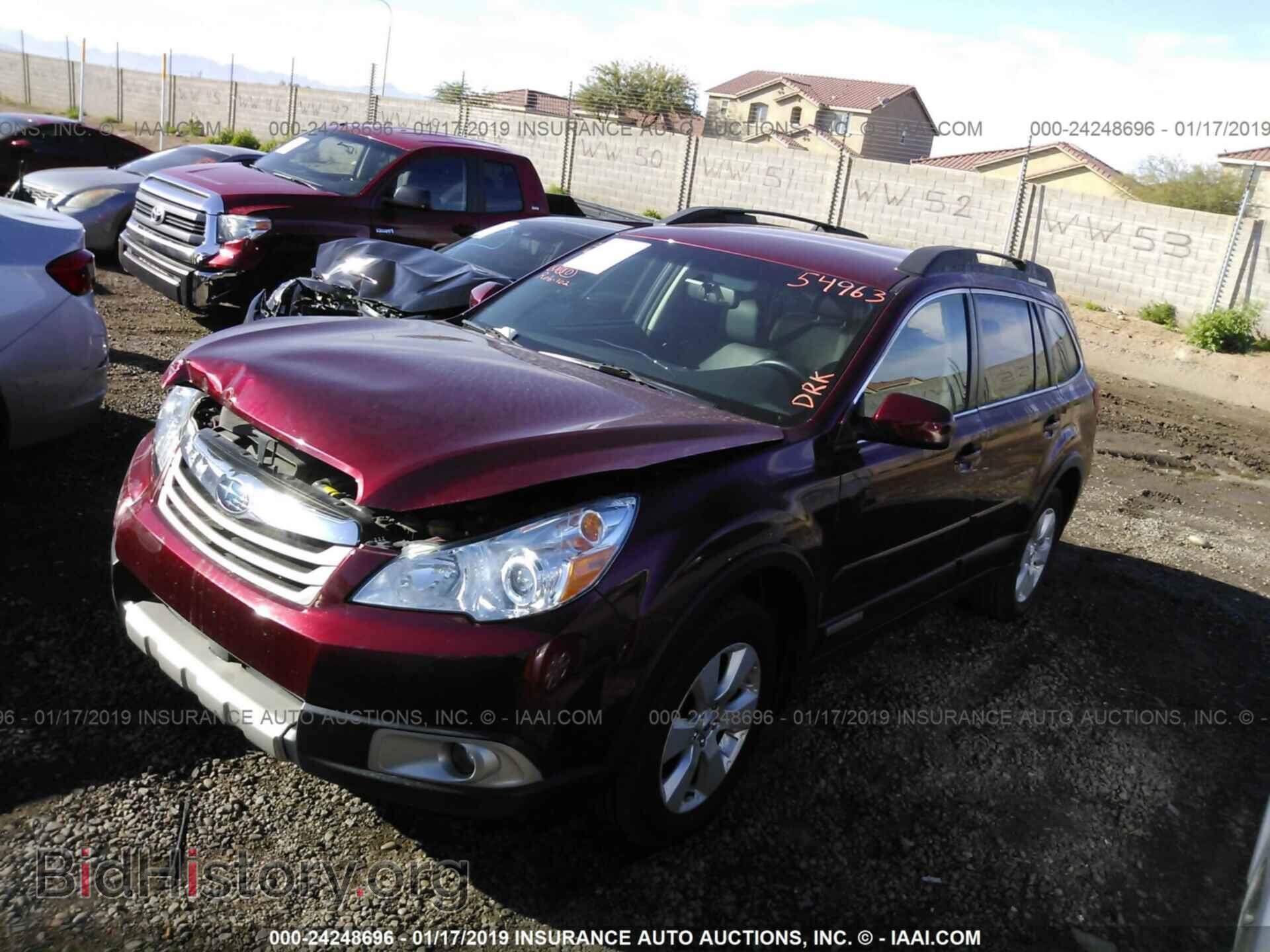 2012 SUBARU OUTBACK - VIN: 4S4BRCJC9C3207798 - Фото 2