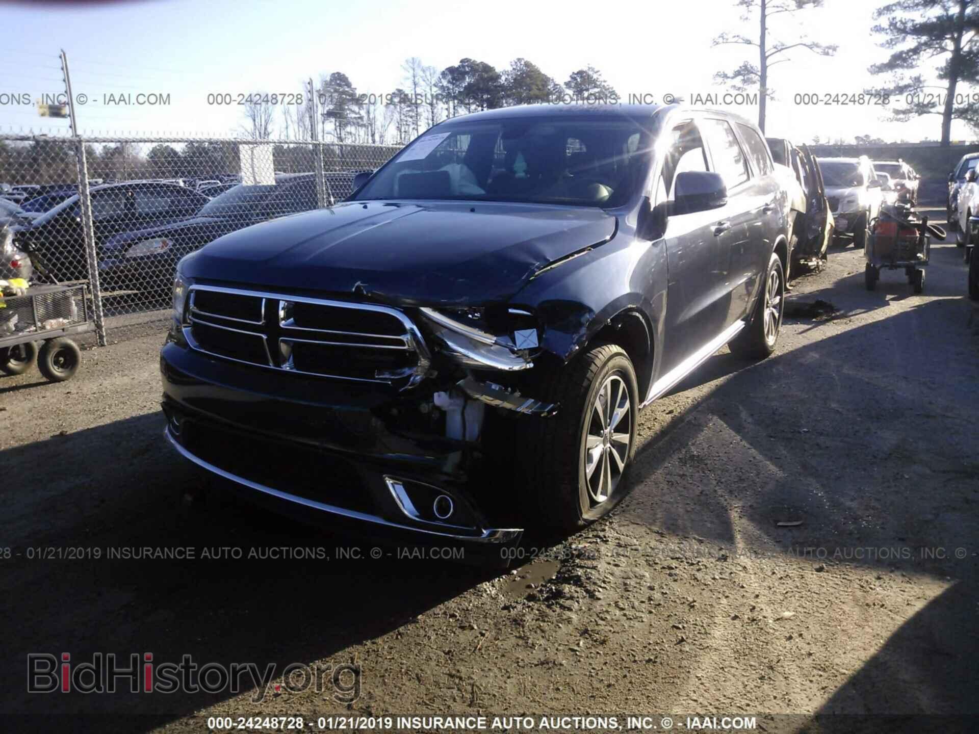 2016 DODGE DURANGO - VIN: 1C4RDHDG7GC402866 - Фото 2