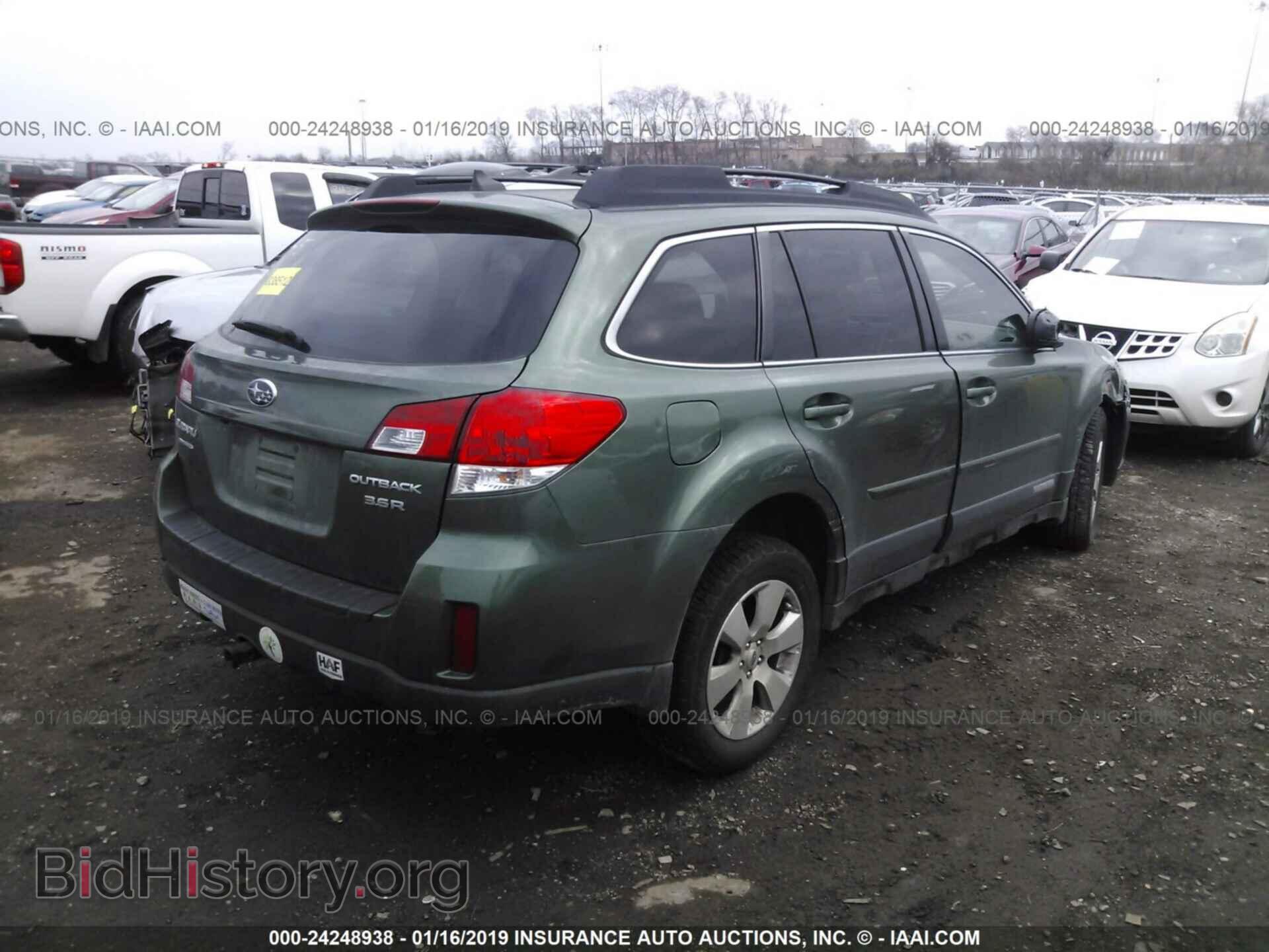 2012 SUBARU OUTBACK - VIN: 4S4BRDKC2C2250499 - Фото 4