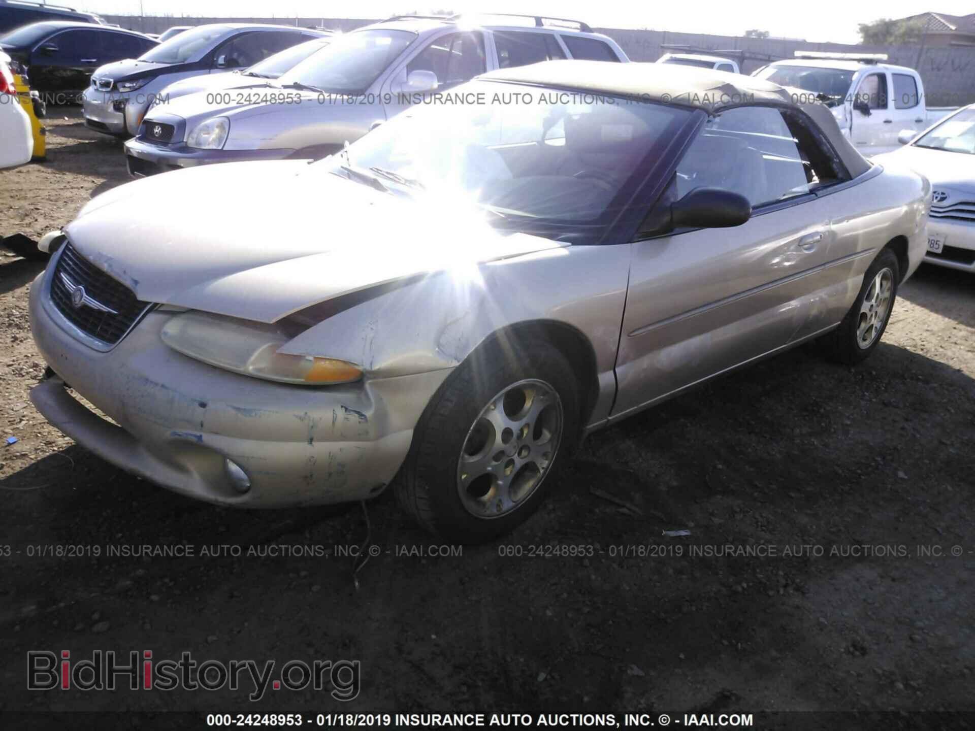 2000 CHRYSLER SEBRING - VIN: 3C3EL55H3YT235178 - Фото 2