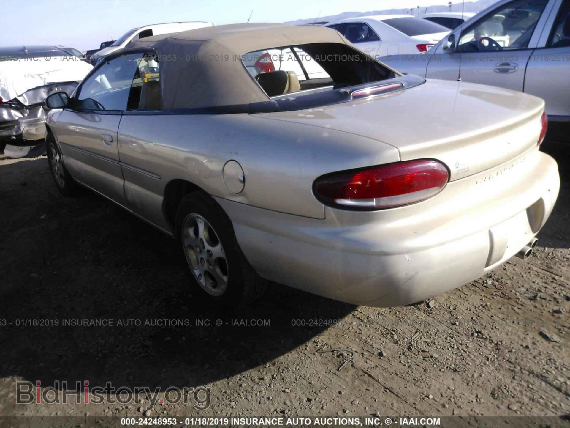 2000 CHRYSLER SEBRING - VIN: 3C3EL55H3YT235178 - Фото 3