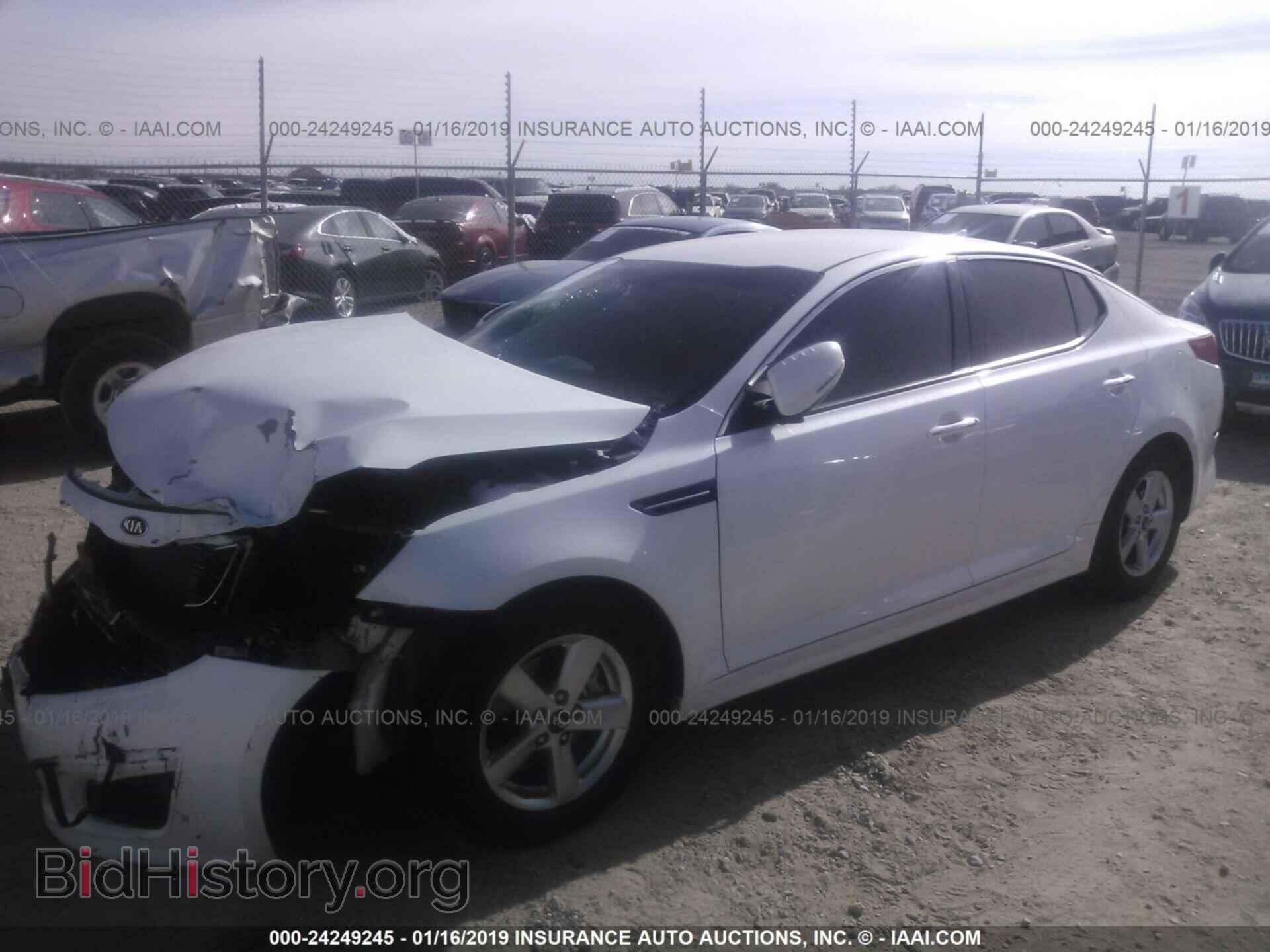2015 KIA OPTIMA - VIN: 5XXGM4A79FG519741 - Photo 2