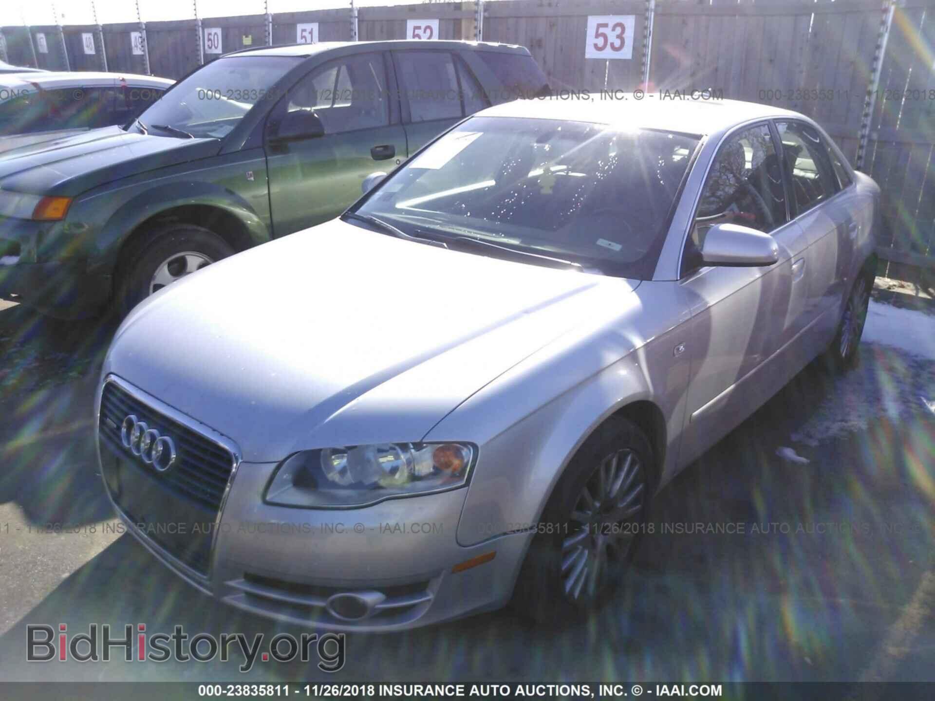 2006 AUDI A4 - VIN: WAUDF78E66A274585 - Фото 2