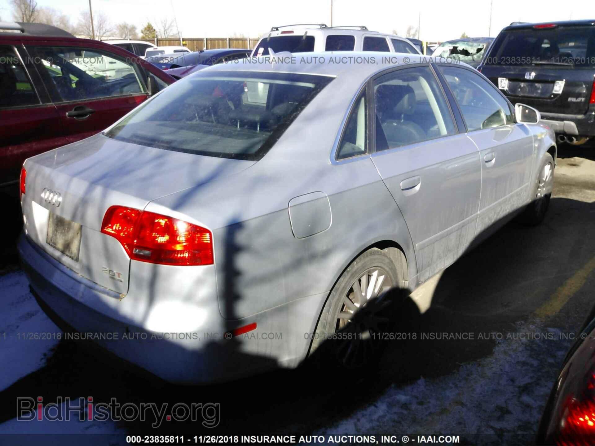 2006 AUDI A4 - VIN: WAUDF78E66A274585 - Фото 4