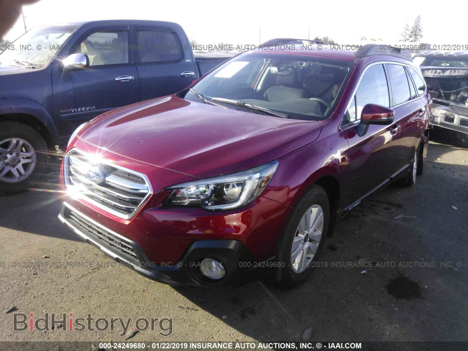 2019 SUBARU OUTBACK - VIN: 4S4BSAFC6K3223487 - Фото 2