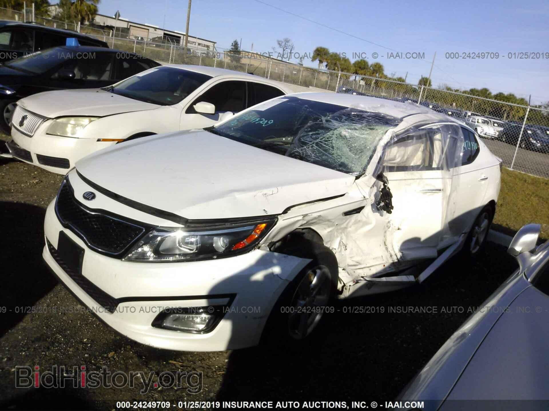 2015 KIA OPTIMA - VIN: KNAGM4A71F5531710 - Фото 2