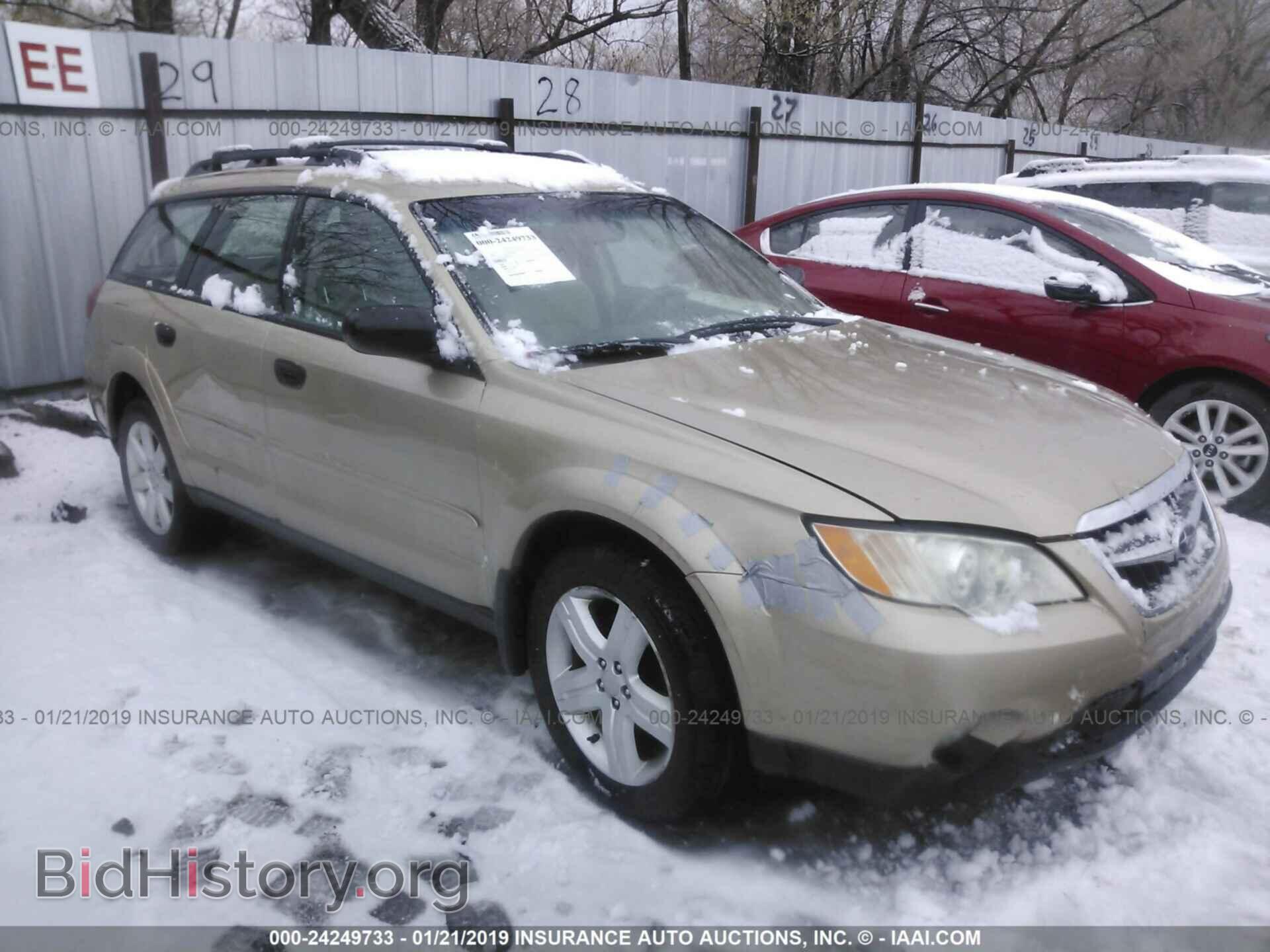 Photo 4S4BP61C097346775 - SUBARU OUTBACK 2009