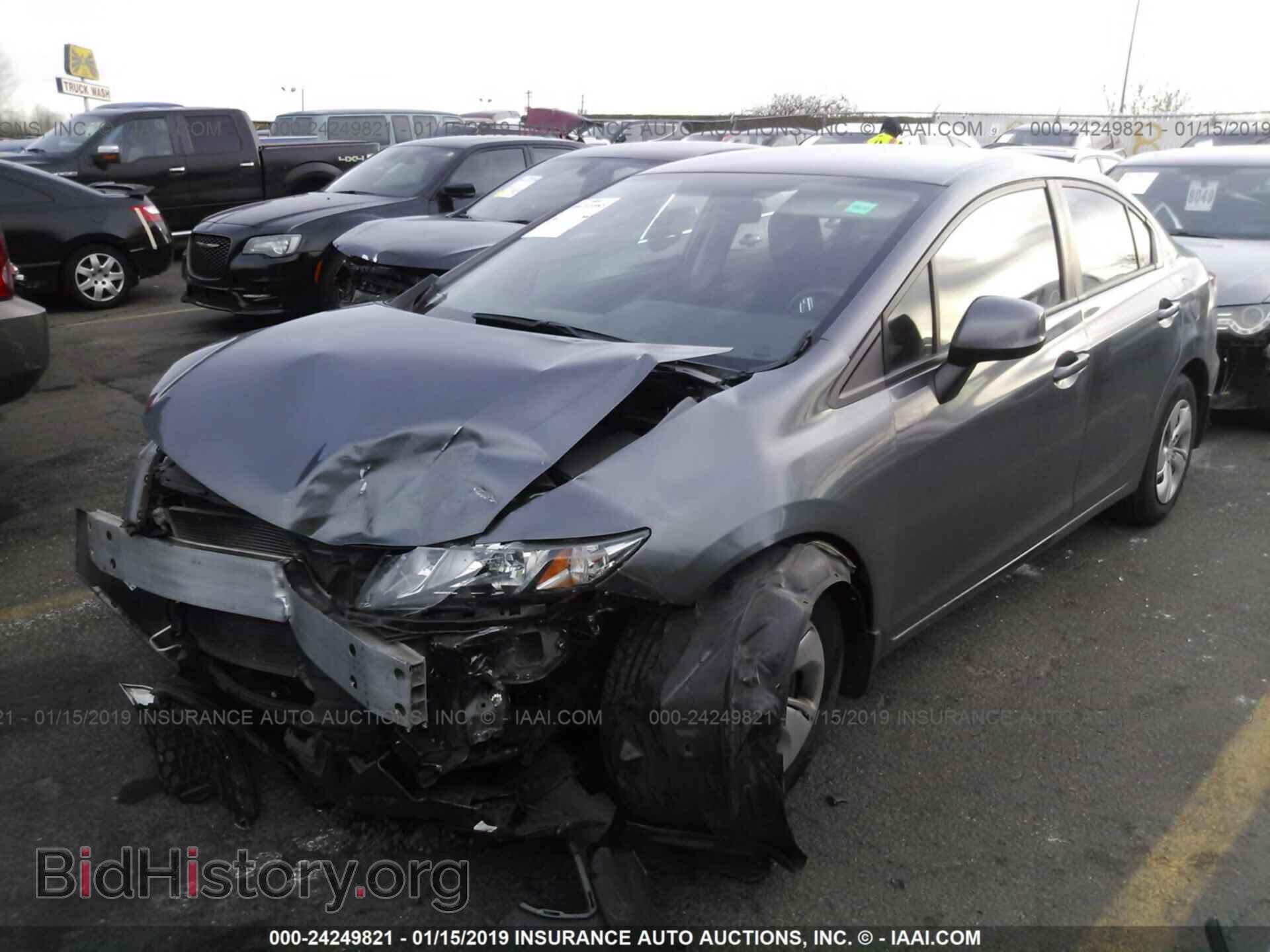 2013 HONDA CIVIC - VIN: 19XFB2F58DE276751 - Фото 2