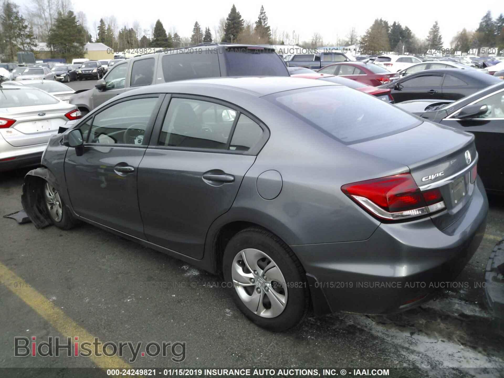2013 HONDA CIVIC - VIN: 19XFB2F58DE276751 - Фото 3