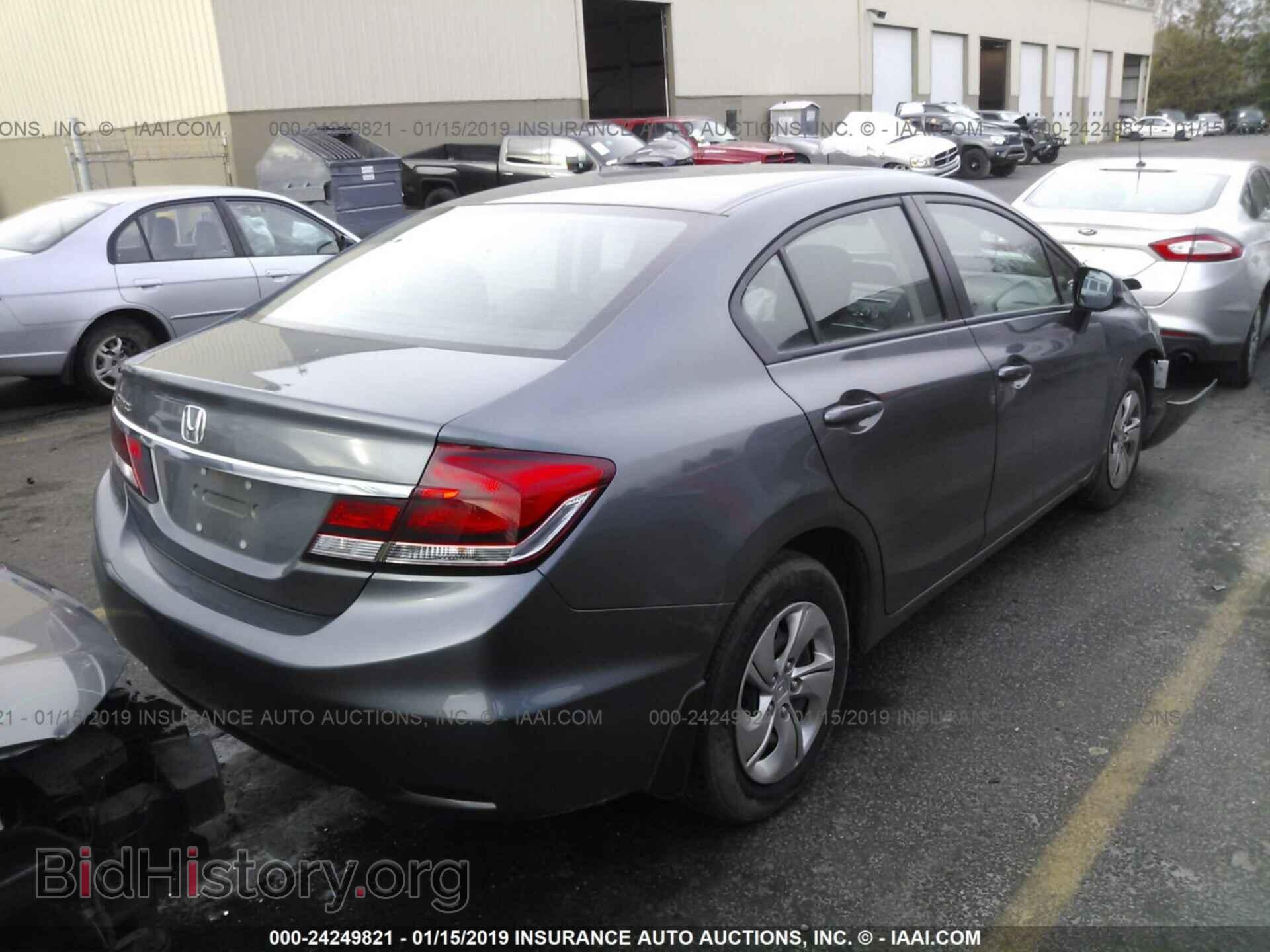 2013 HONDA CIVIC - VIN: 19XFB2F58DE276751 - Фото 4