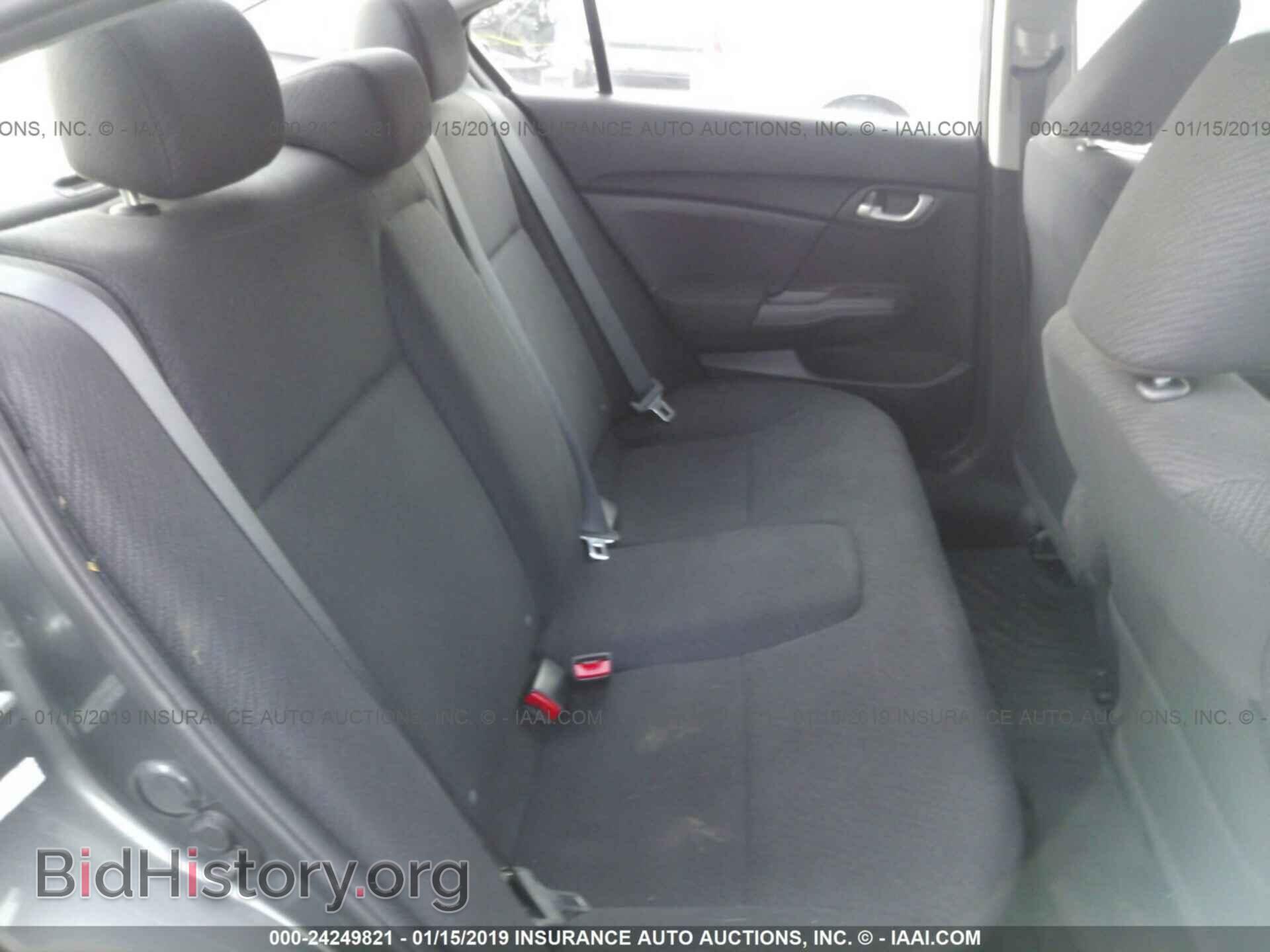 2013 HONDA CIVIC - VIN: 19XFB2F58DE276751 - Фото 8