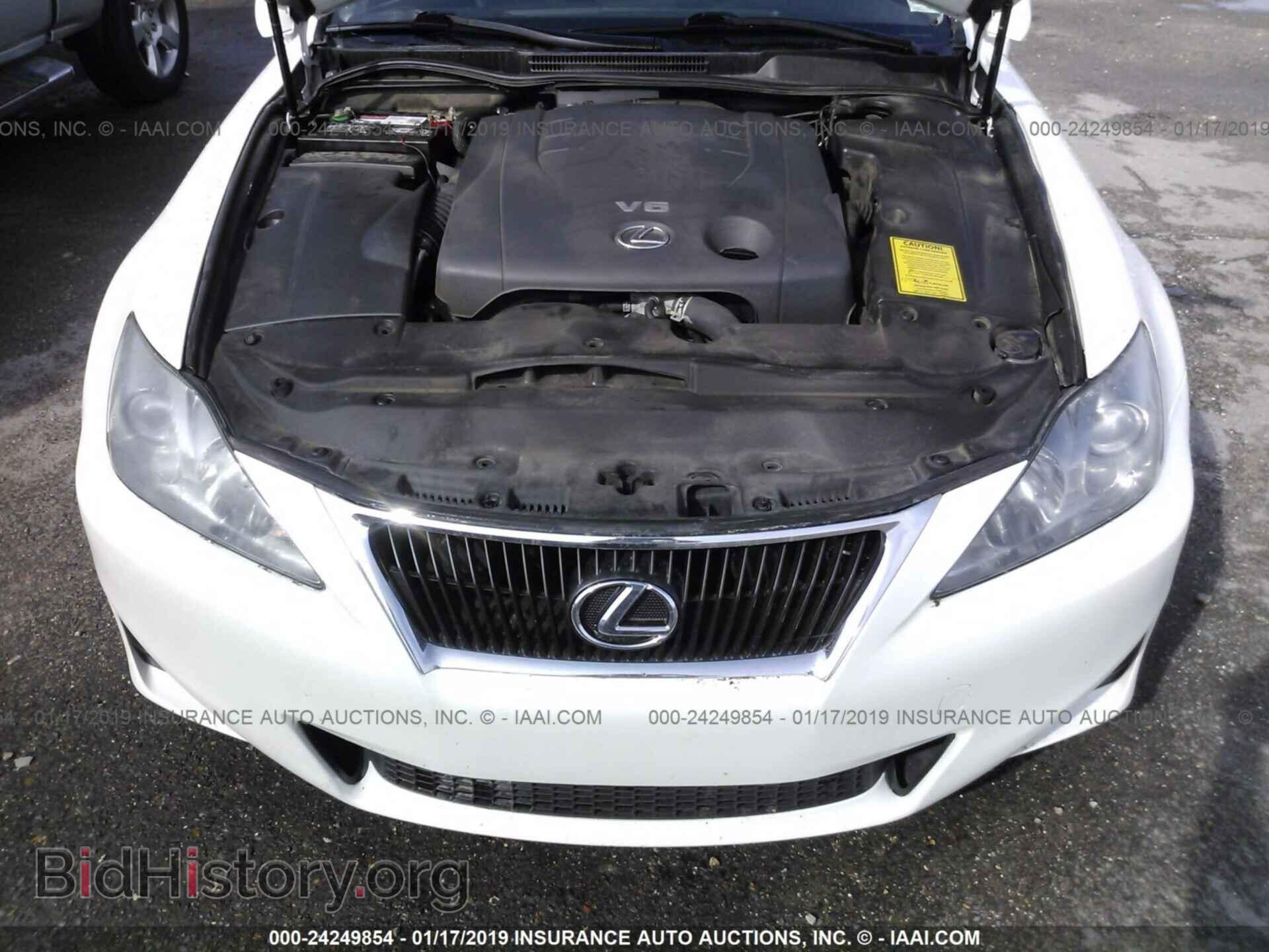 2011 LEXUS IS - VIN: JTHBF5C29B5131398 - Фото 10