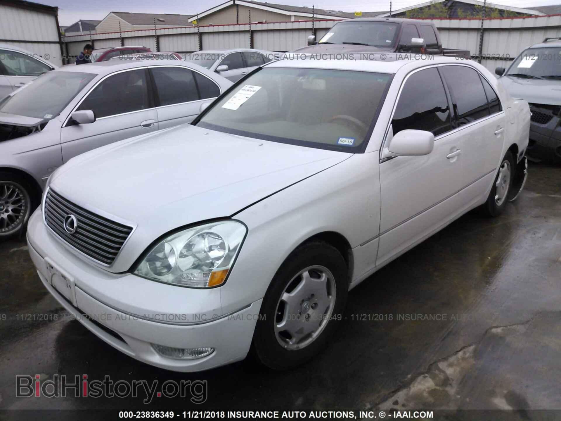 2002 LEXUS LS - VIN: JTHBN30F920064846 - Фото 2