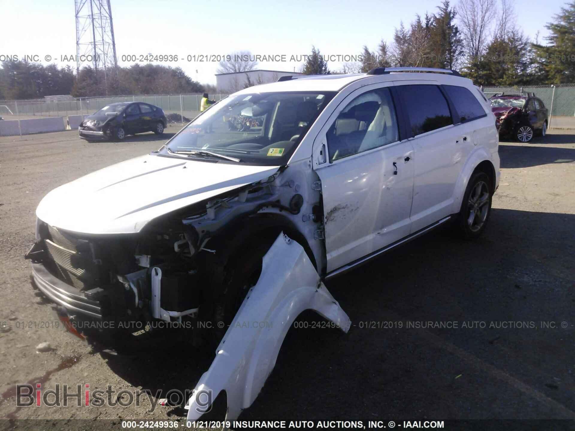 2016 DODGE JOURNEY - VIN: 3C4PDCGG4GT139262 - Фото 2