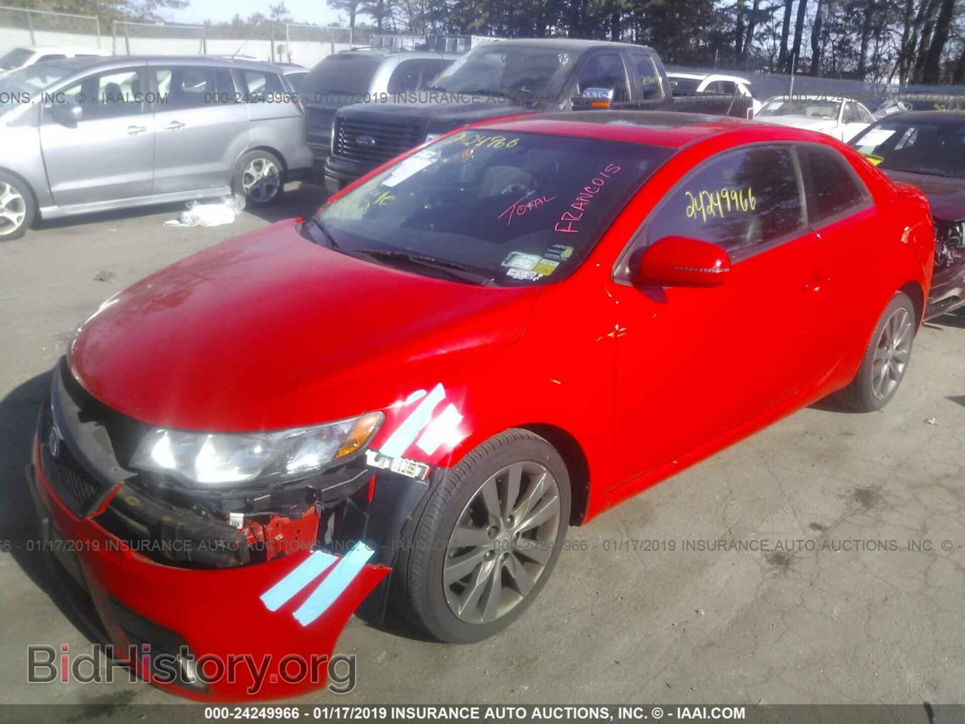 2011 KIA FORTE - VIN: KNAFW6A35B5453635 - Фото 2