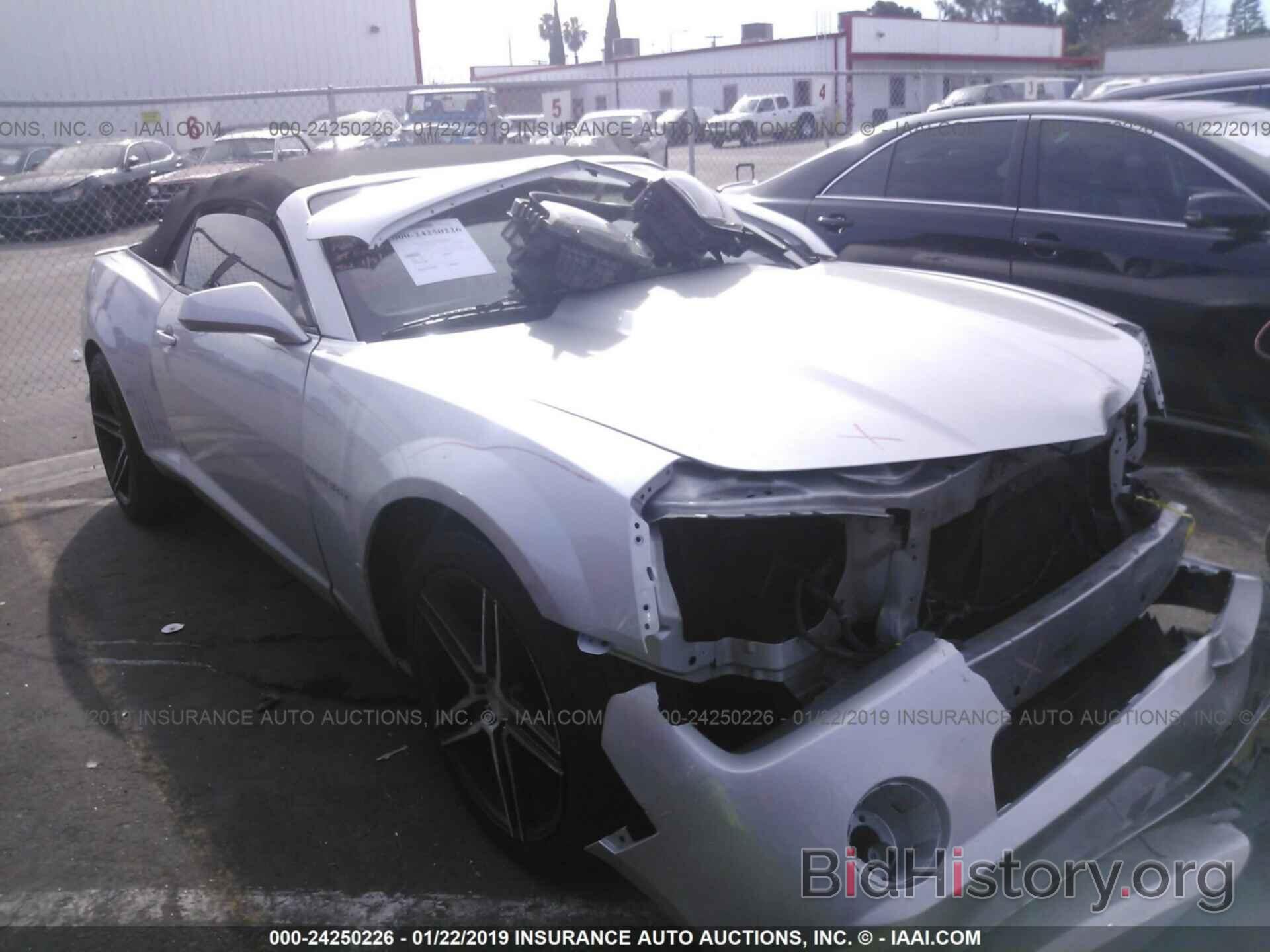 Photo 2G1FC3DD5B9210627 - CHEVROLET CAMARO 2011