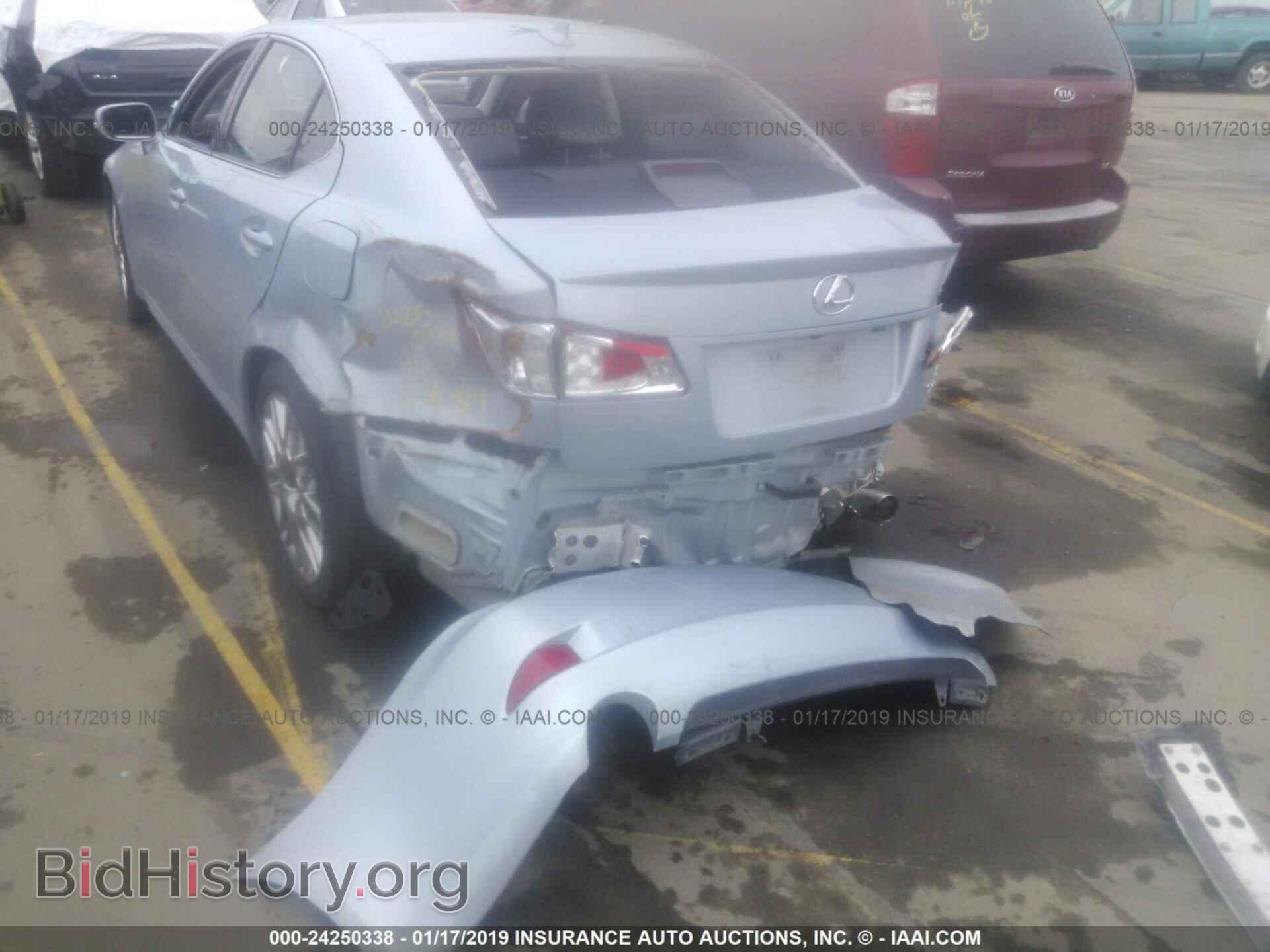 2012 LEXUS IS - VIN: JTHBF5C26C5164750 - Photo 3