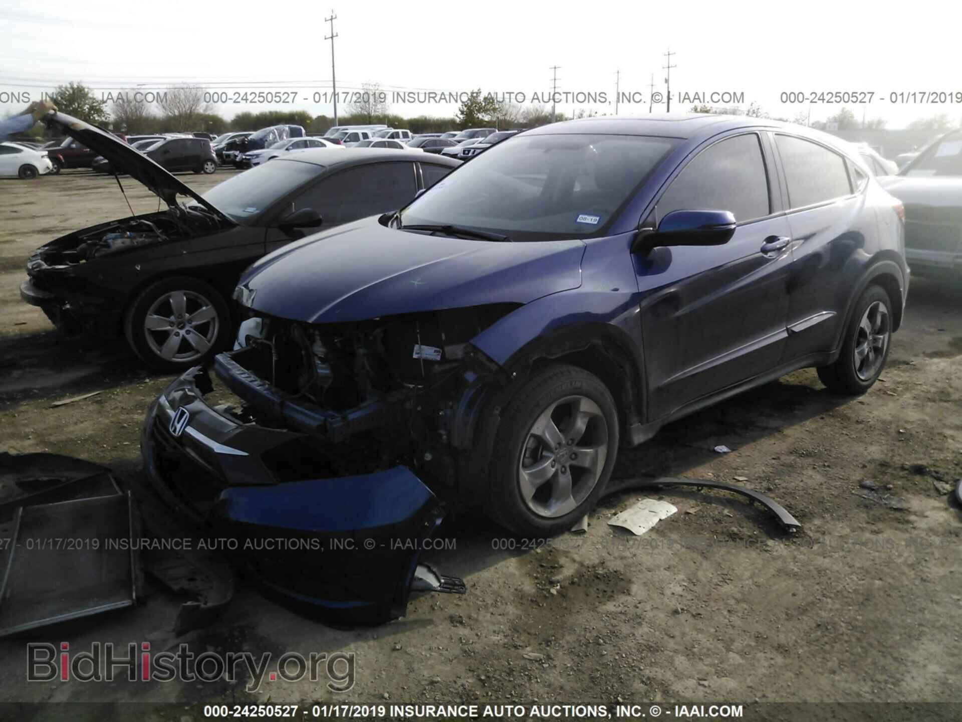 2017 HONDA HR-V - VIN: 3CZRU5H55HG708514 - Фото 2