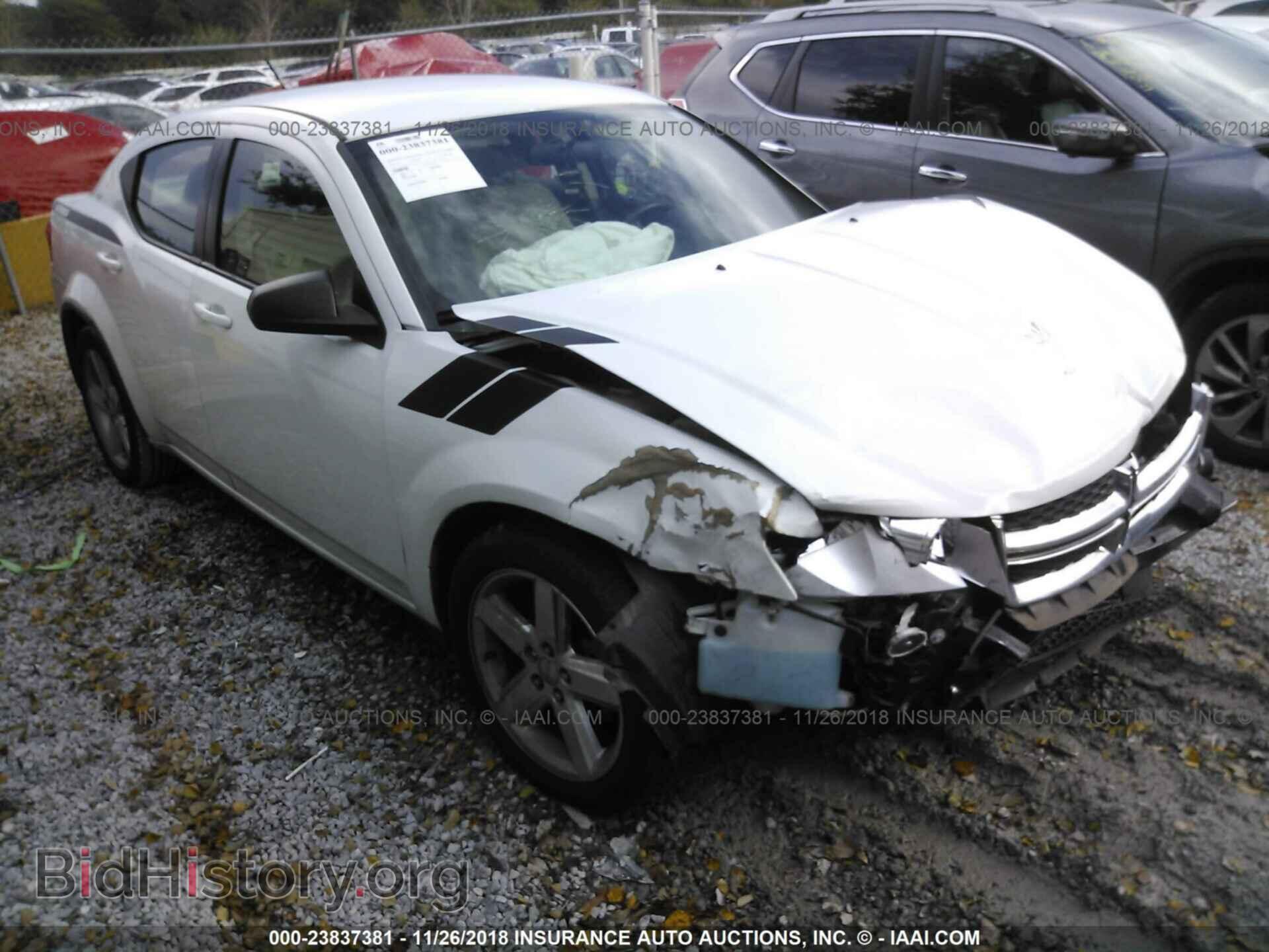 Photo 1C3CDZAB4EN221380 - DODGE AVENGER 2014