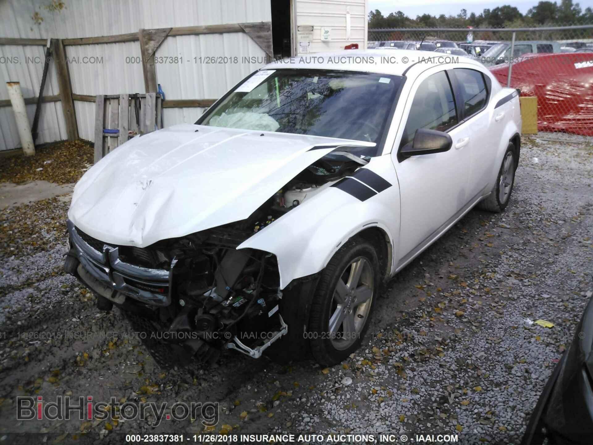 2014 DODGE AVENGER - VIN: 1C3CDZAB4EN221380 - Фото 2