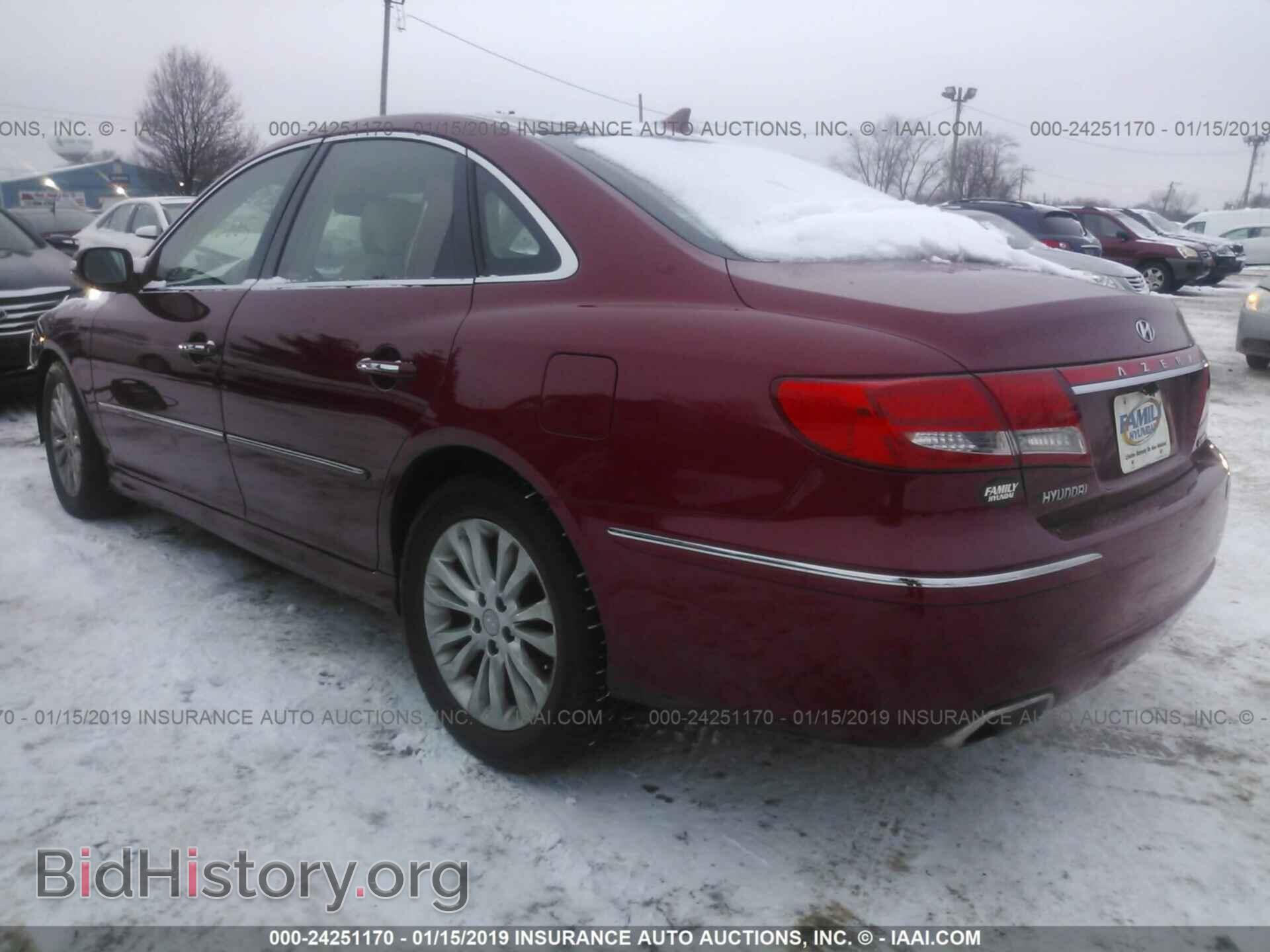 2011 HYUNDAI AZERA - VIN: KMHFC4DF2BA551921 - Фото 3