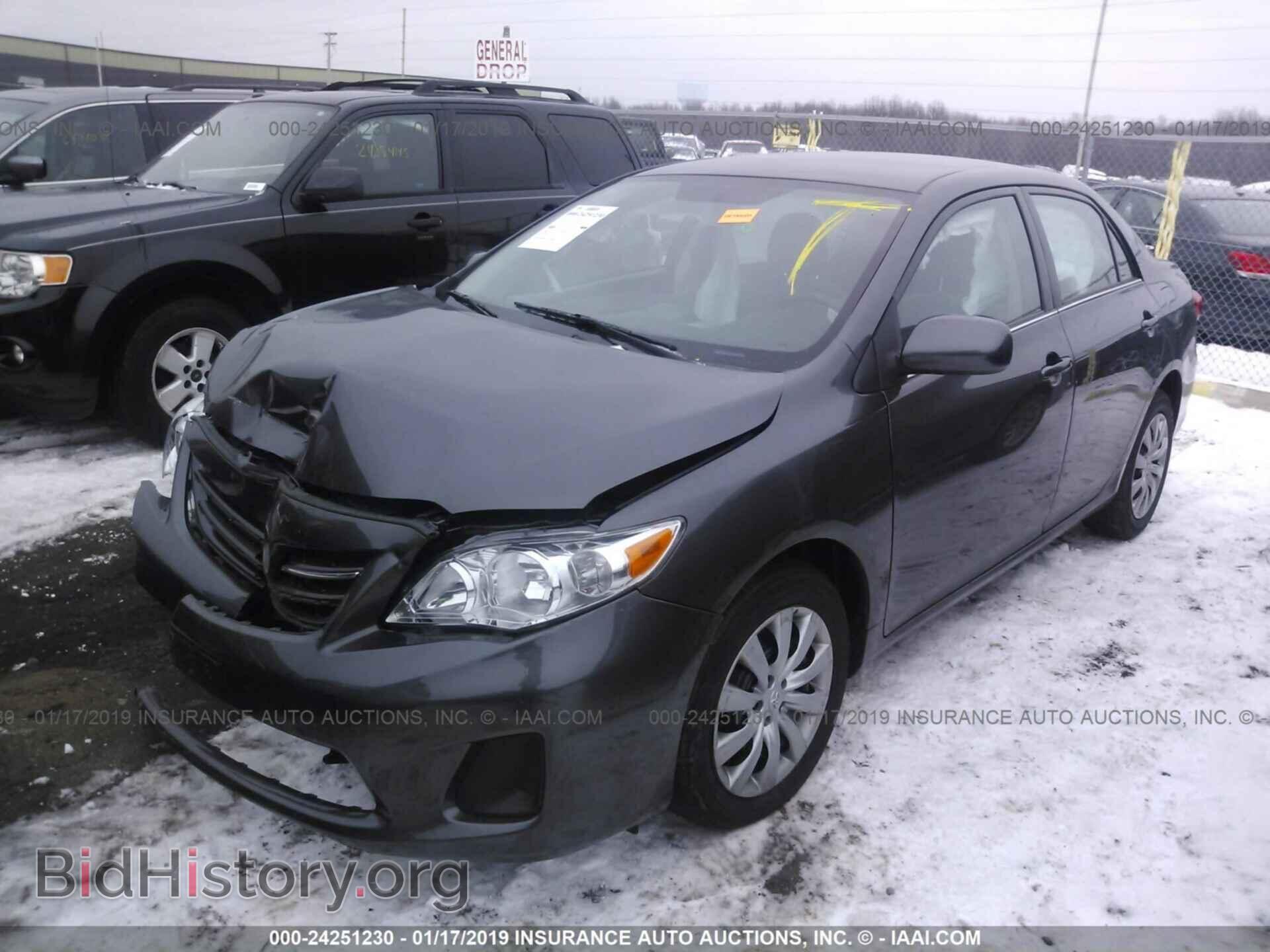 2013 TOYOTA COROLLA - VIN: 2T1BU4EE0DC124516 - Фото 2