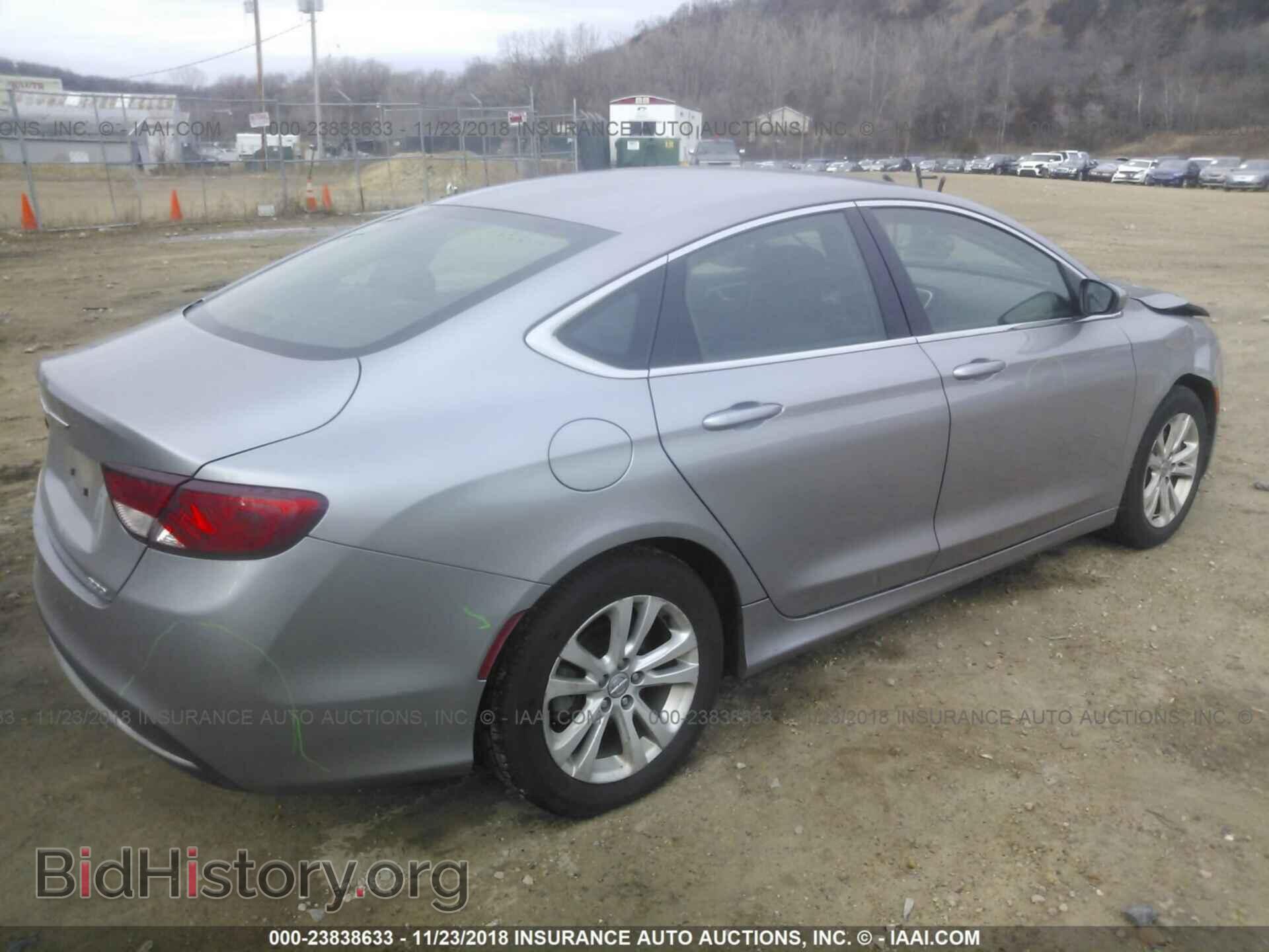 2015 CHRYSLER 200 - VIN: 1C3CCCAB7FN502221 - Фото 4