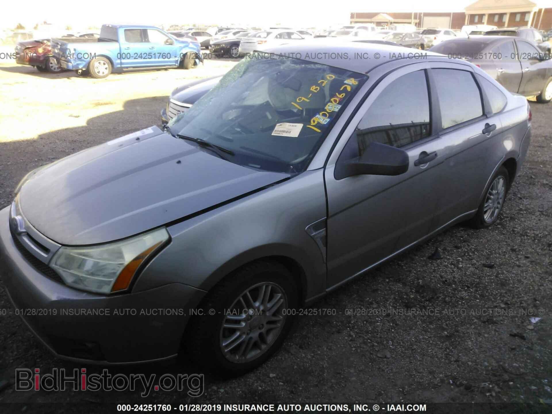 2008 FORD FOCUS - VIN: 1FAHP35N68W165697 - Фото 2