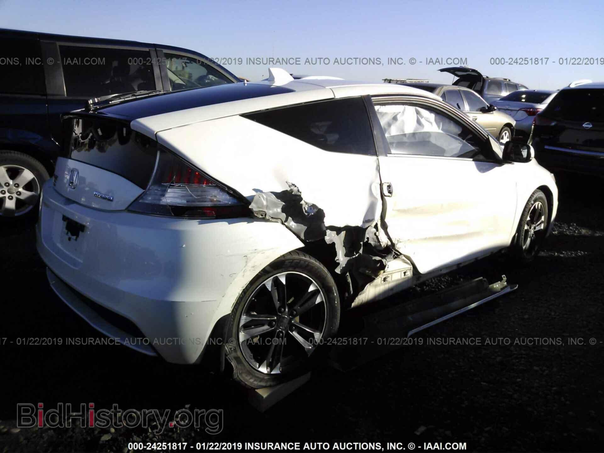 2014 HONDA CR-Z - VIN: JHMZF1D68ES001868 - Фото 4