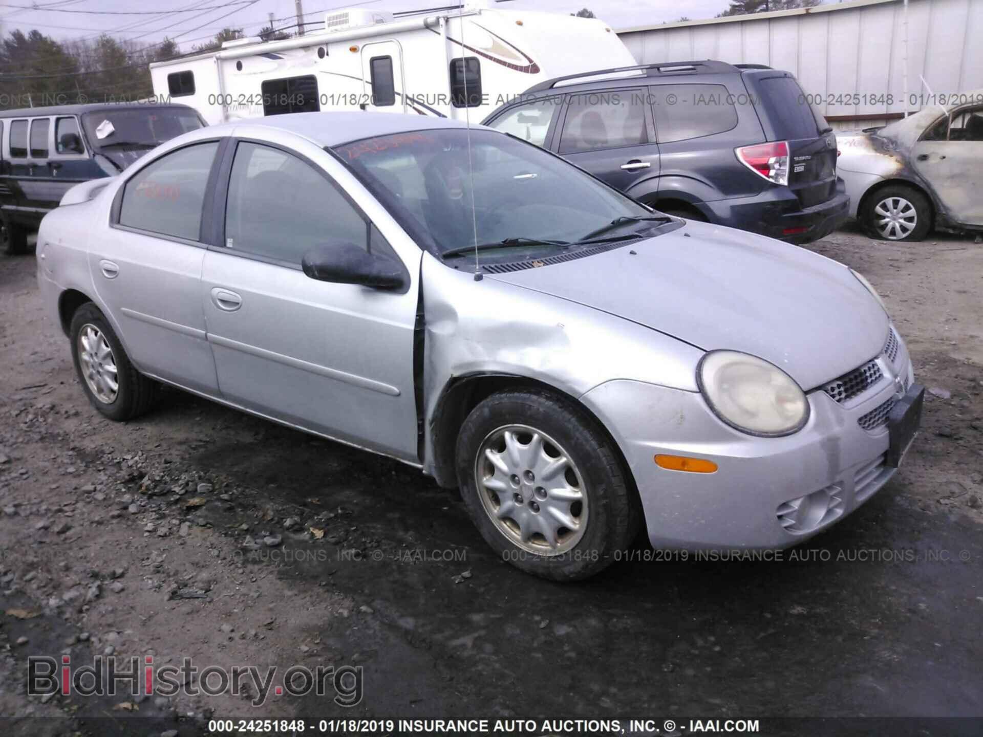 Photo 1B3ES56C95D120511 - DODGE NEON 2005