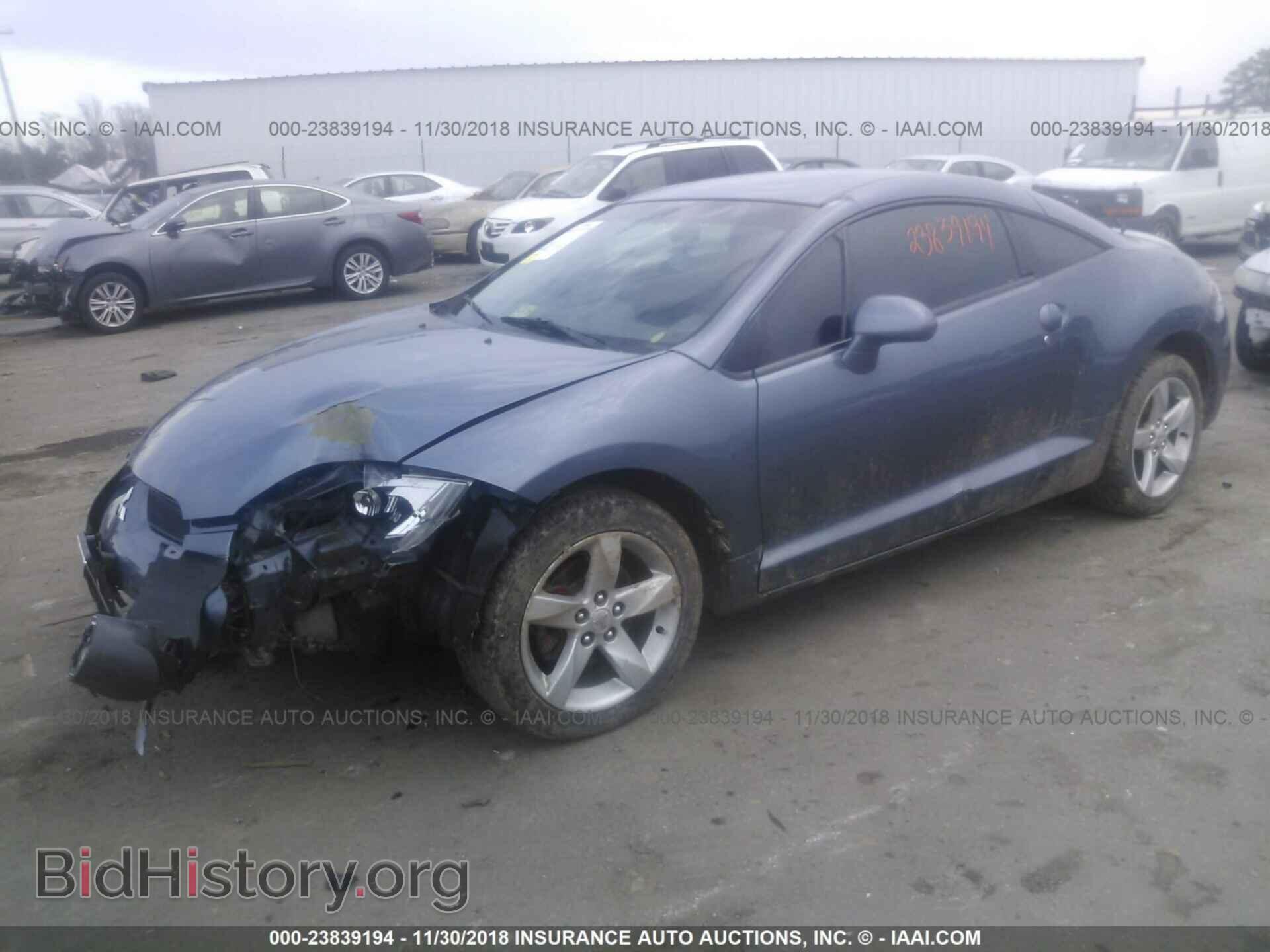 2007 MITSUBISHI ECLIPSE - VIN: 4A3AK34T07E046152 - Photo 2