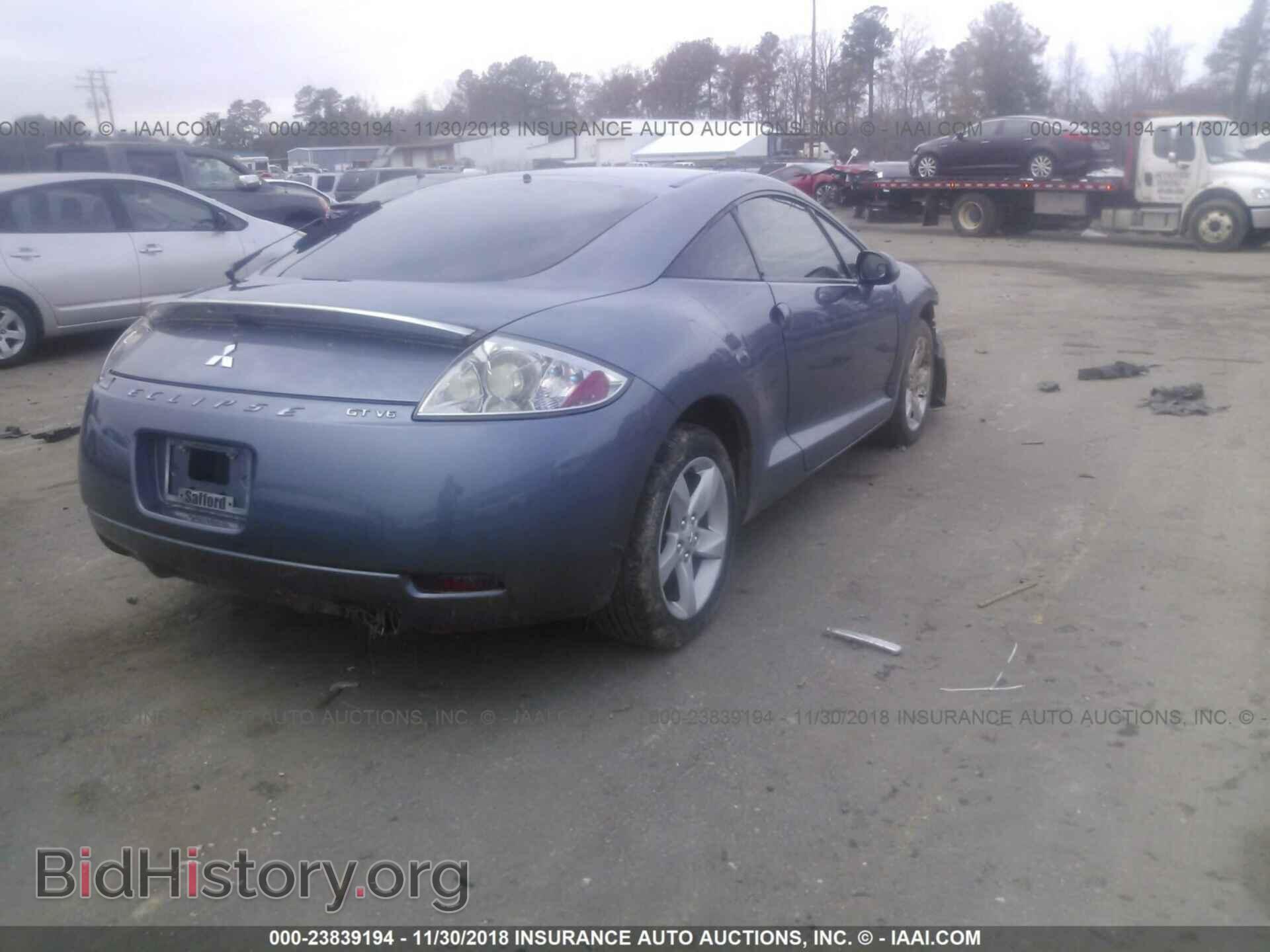 2007 MITSUBISHI ECLIPSE - VIN: 4A3AK34T07E046152 - Photo 4