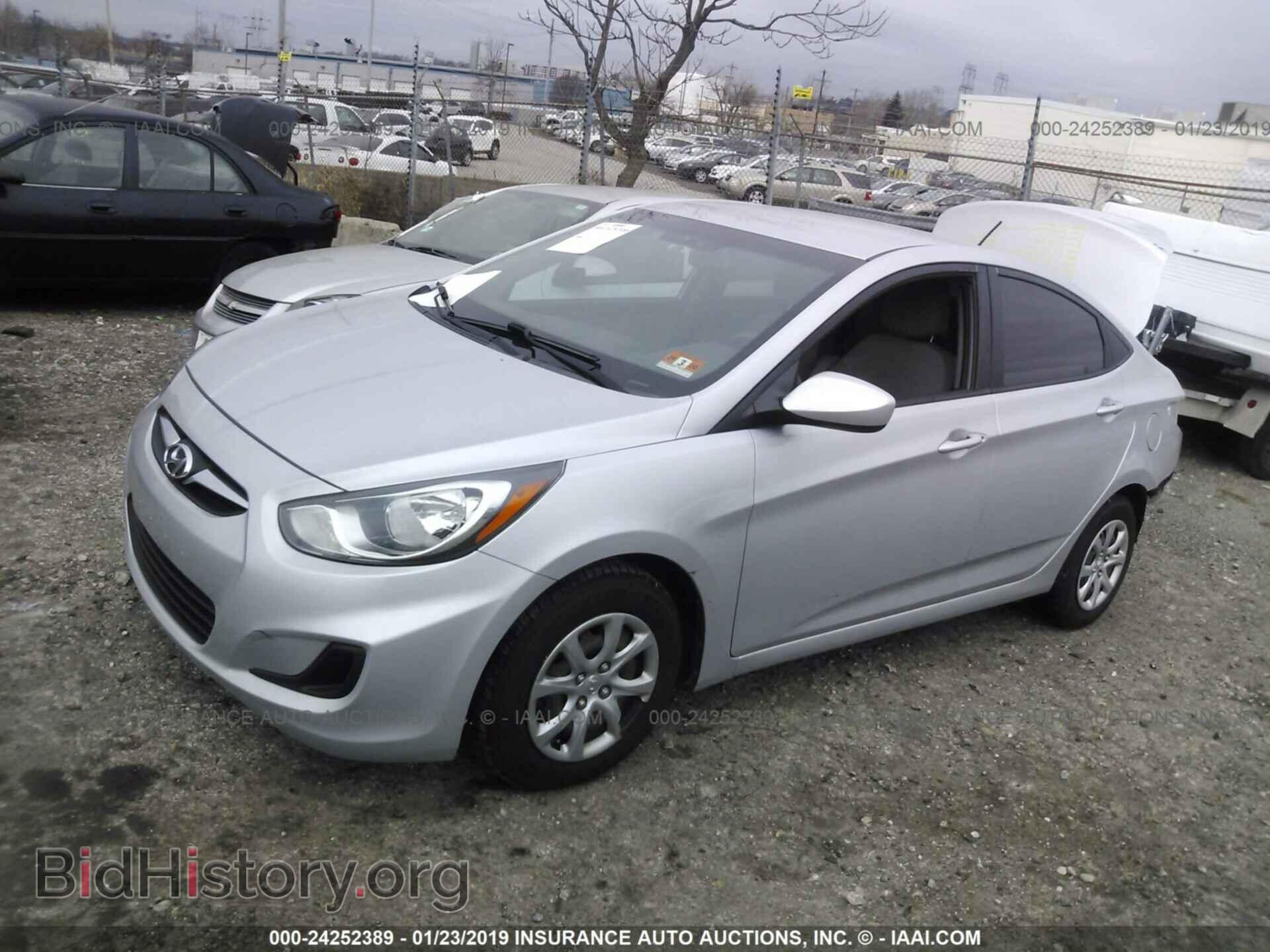 2013 HYUNDAI ACCENT - VIN: KMHCT4AE6DU485695 - Фото 2