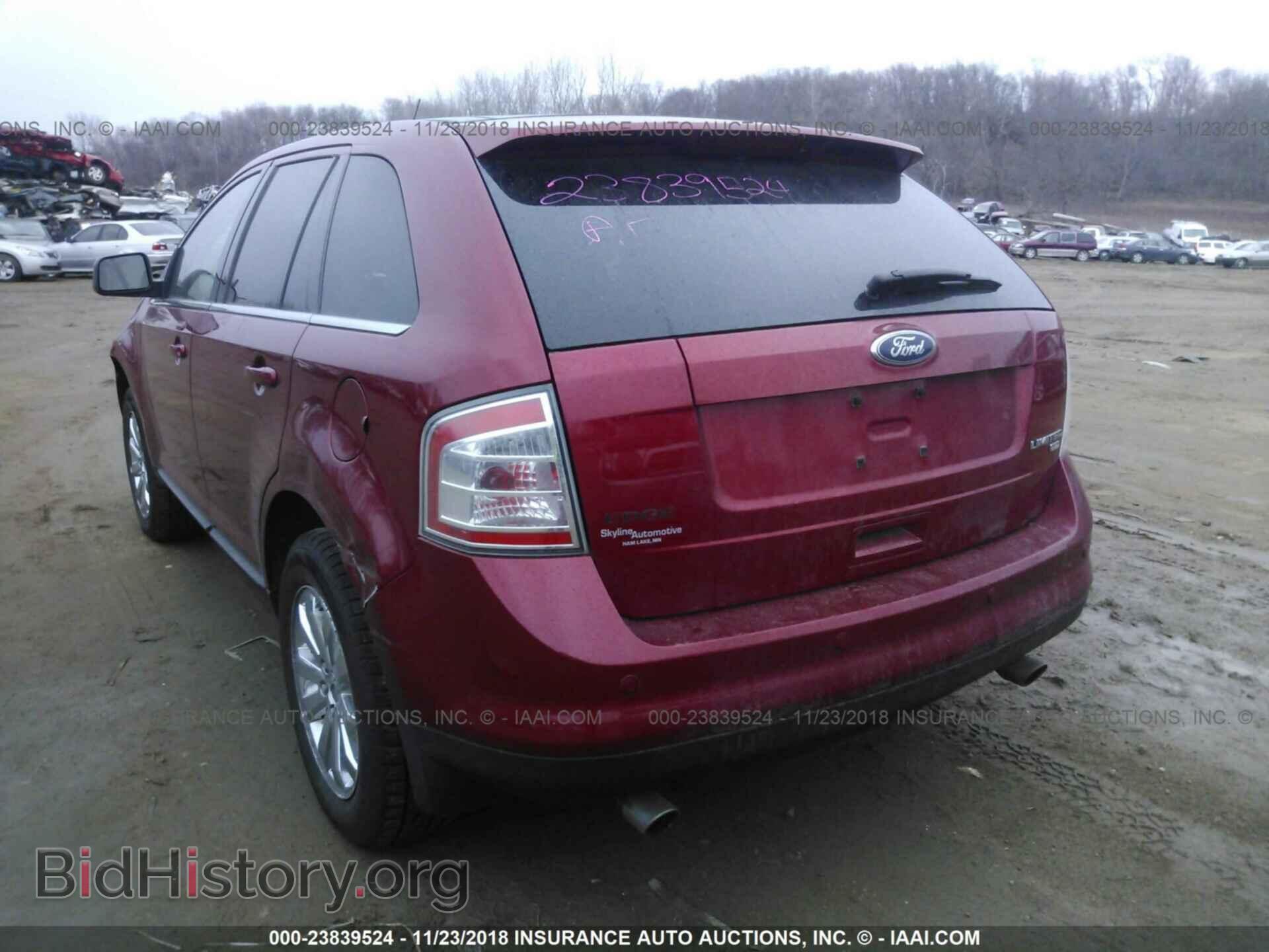 2008 FORD EDGE - VIN: 2FMDK49C98BB13726 - Фото 3
