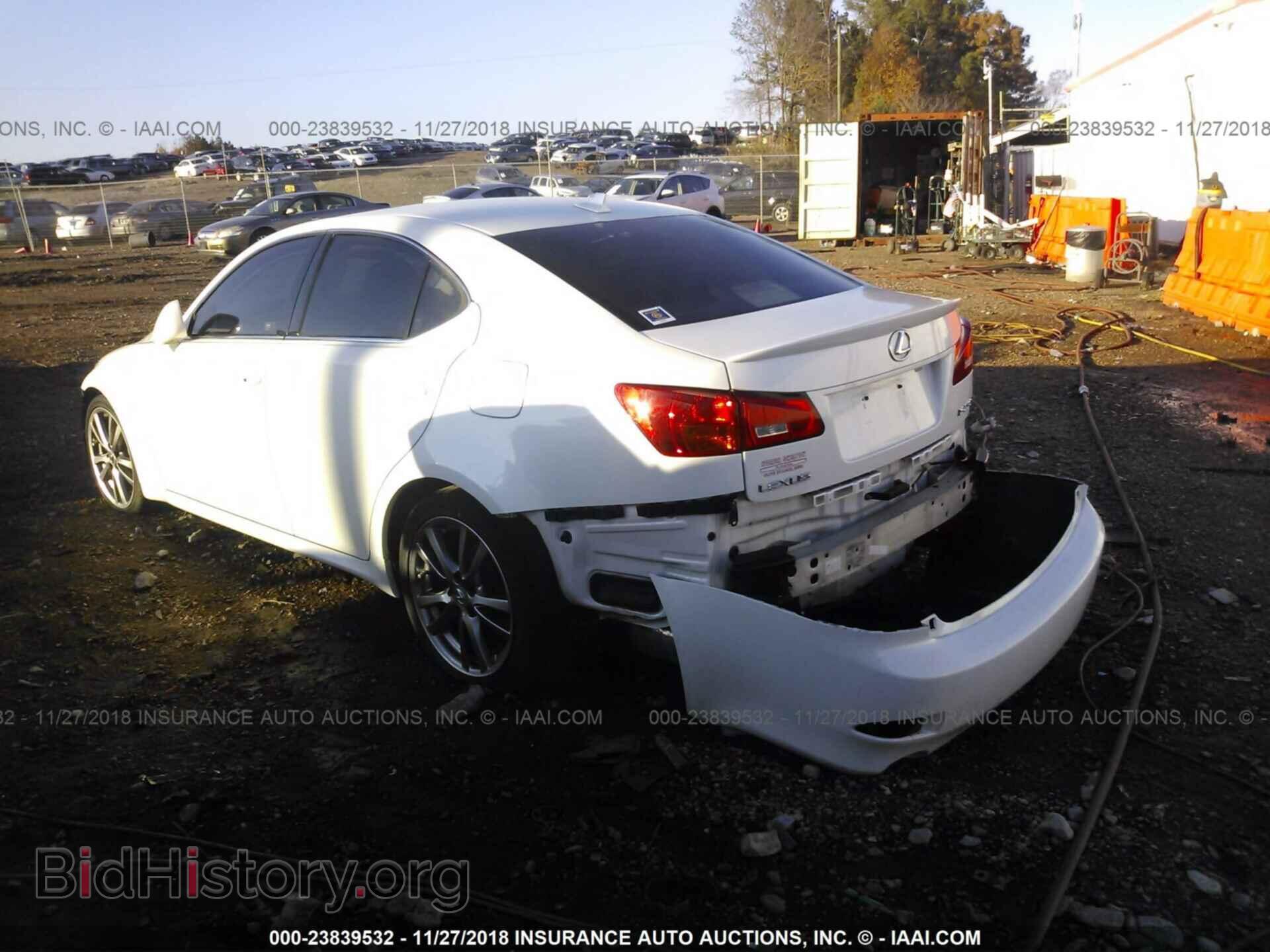 2008 LEXUS IS - VIN: JTHBK262985066406 - Фото 3