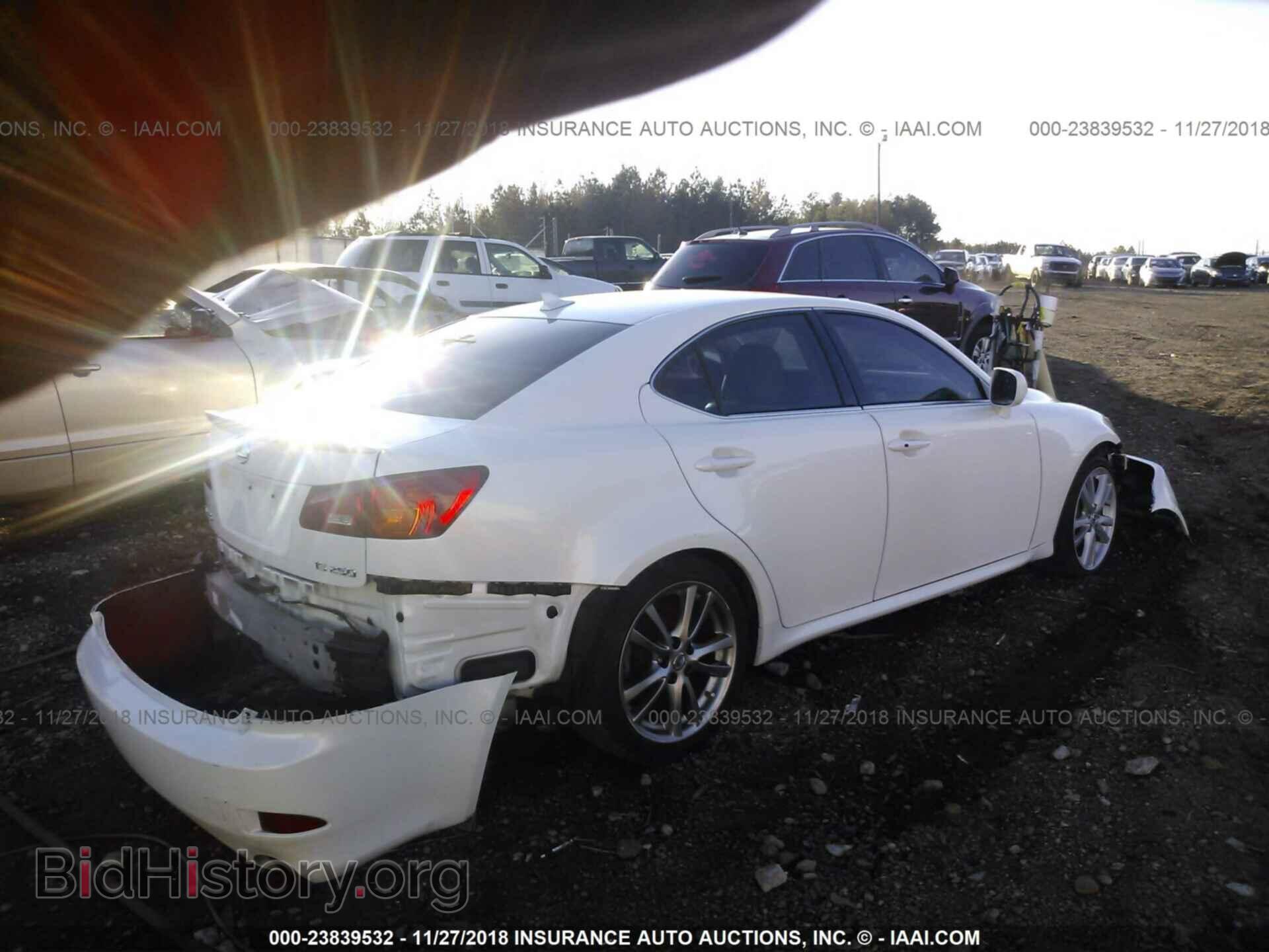 2008 LEXUS IS - VIN: JTHBK262985066406 - Фото 4