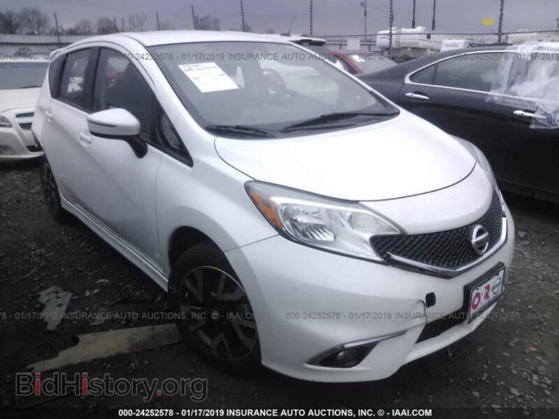 2016 Nissan VERSA NOTE (VIN 3N1CE2CP5GL391620) — фото 1 из 10, IAAI, повреждение: задняя часть